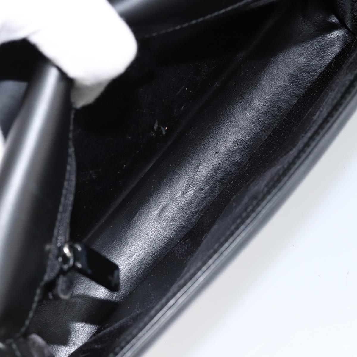 GUCCI Shoulder Bag Leather Black 001 3063 Auth ep13432