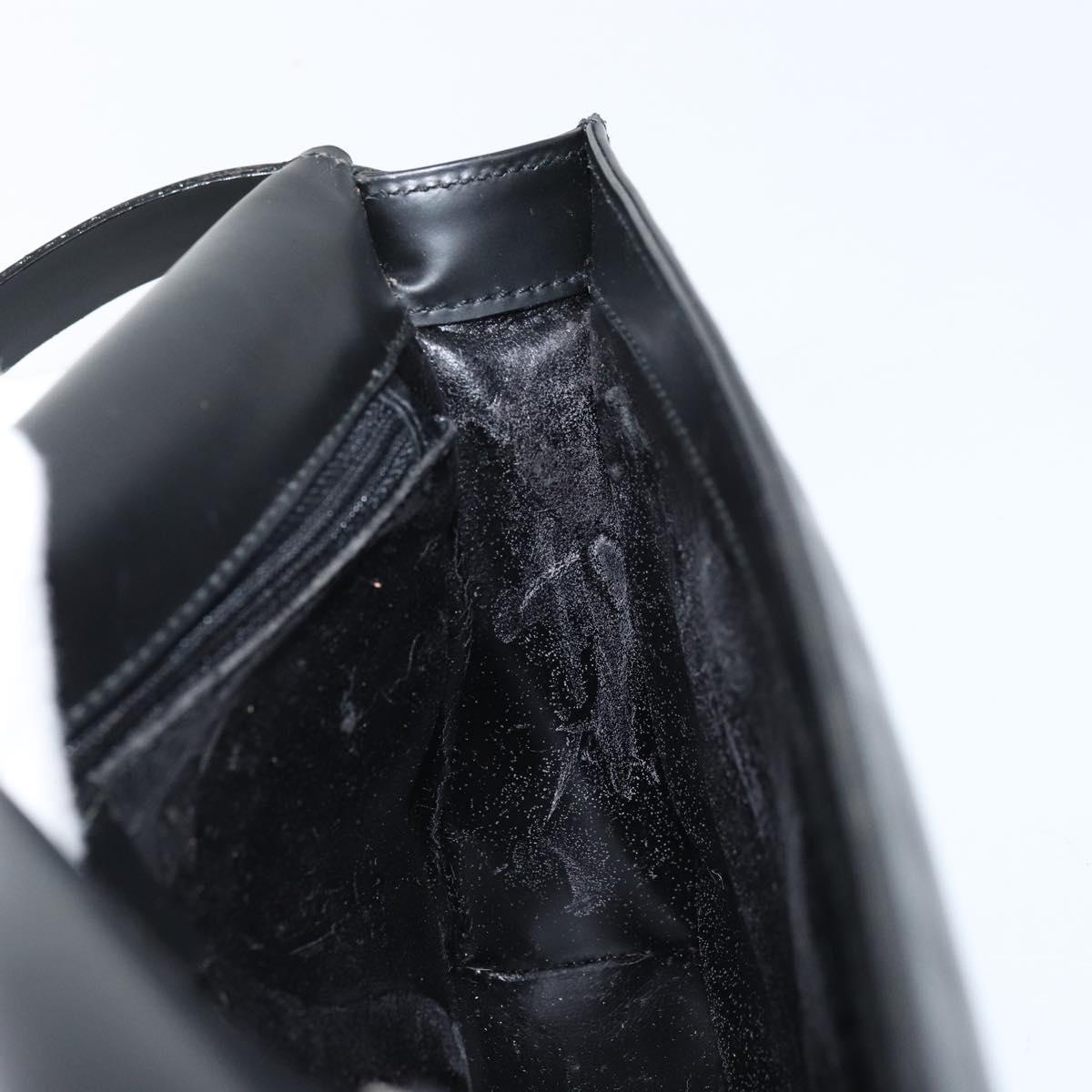 GUCCI Shoulder Bag Leather Black 001 3063 Auth ep13432
