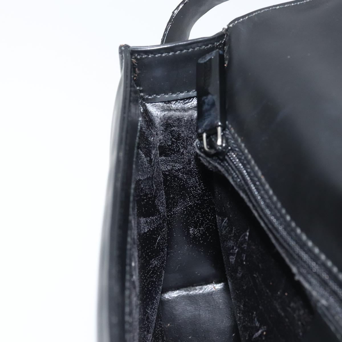 GUCCI Shoulder Bag Leather Black 001 3063 Auth ep13432
