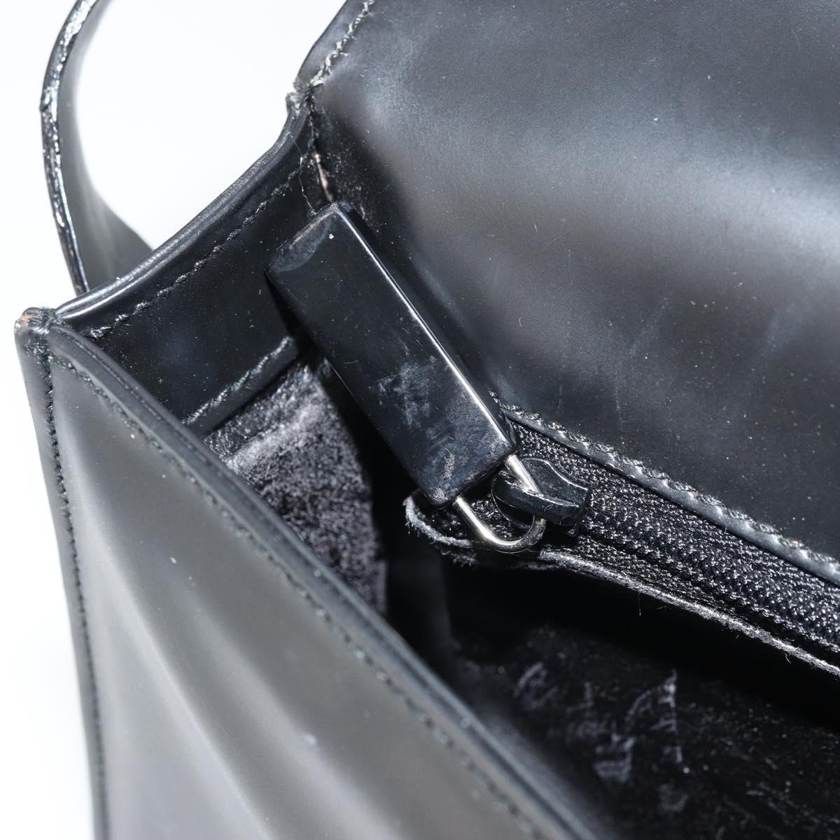 GUCCI Shoulder Bag Leather Black 001 3063 Auth ep13432