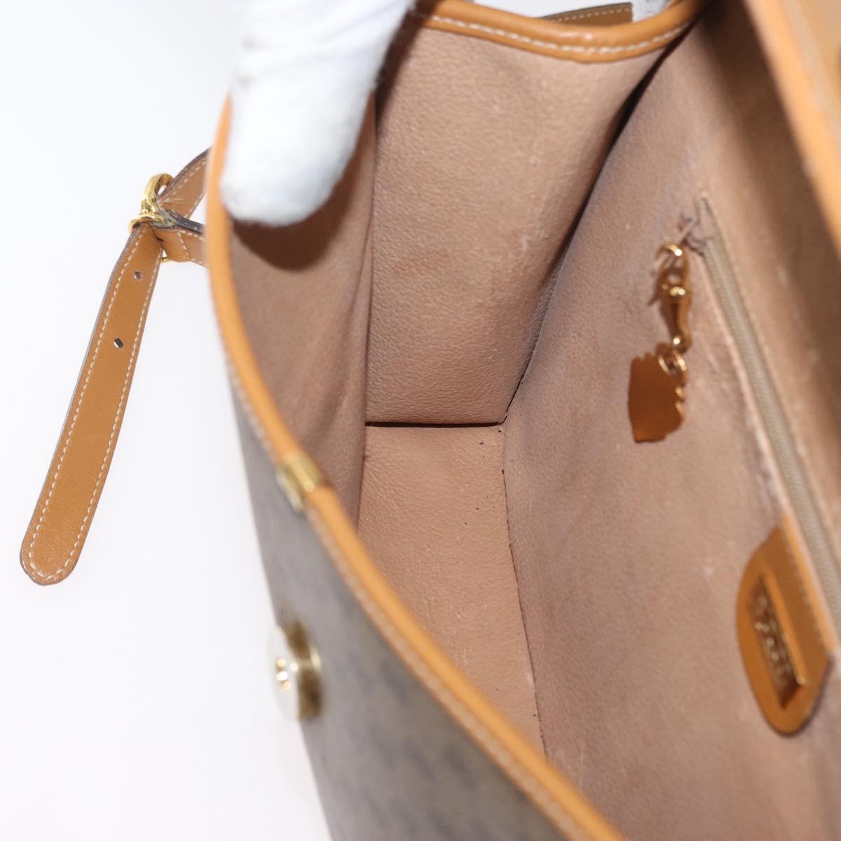 GUCCI Micro GG Supreme Shoulder Bag PVC Beige Gold 004 58 0264 Auth ep13447