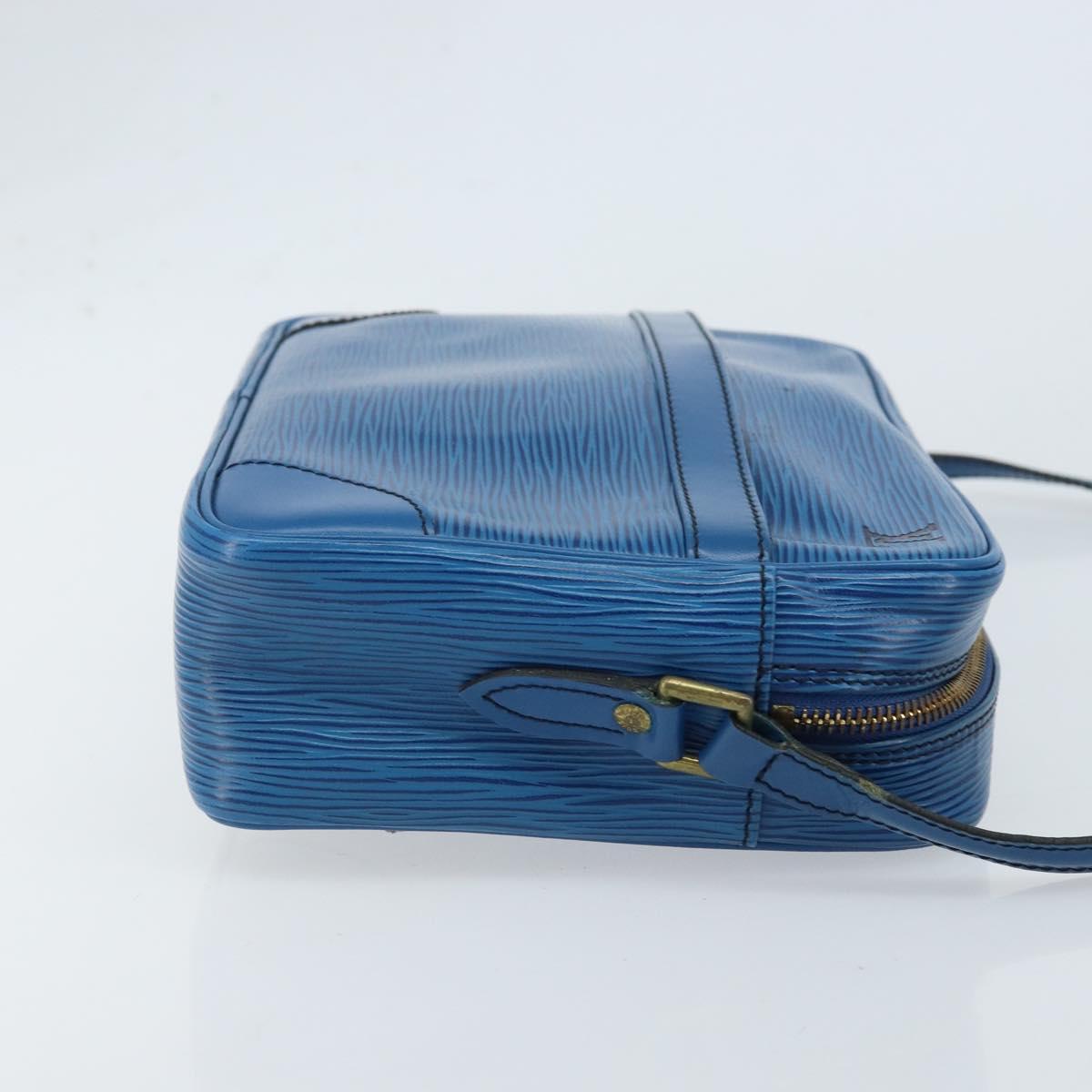 LOUIS VUITTON Epi Trocadero 27 Shoulder Bag Blue M52315 LV Auth ep13452