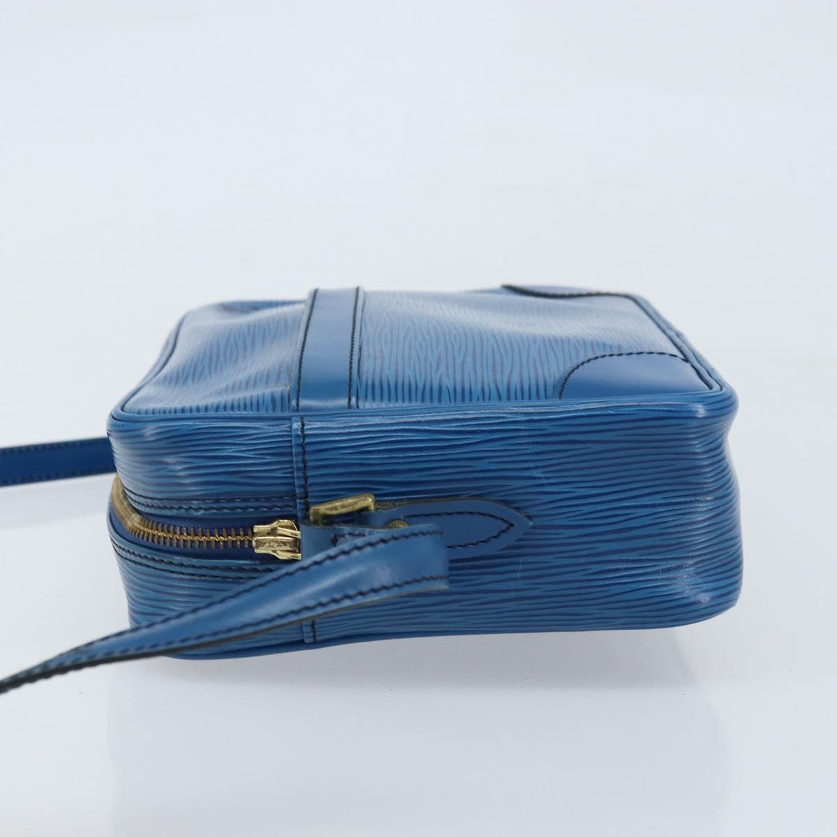 LOUIS VUITTON Epi Trocadero 27 Shoulder Bag Blue M52315 LV Auth ep13452