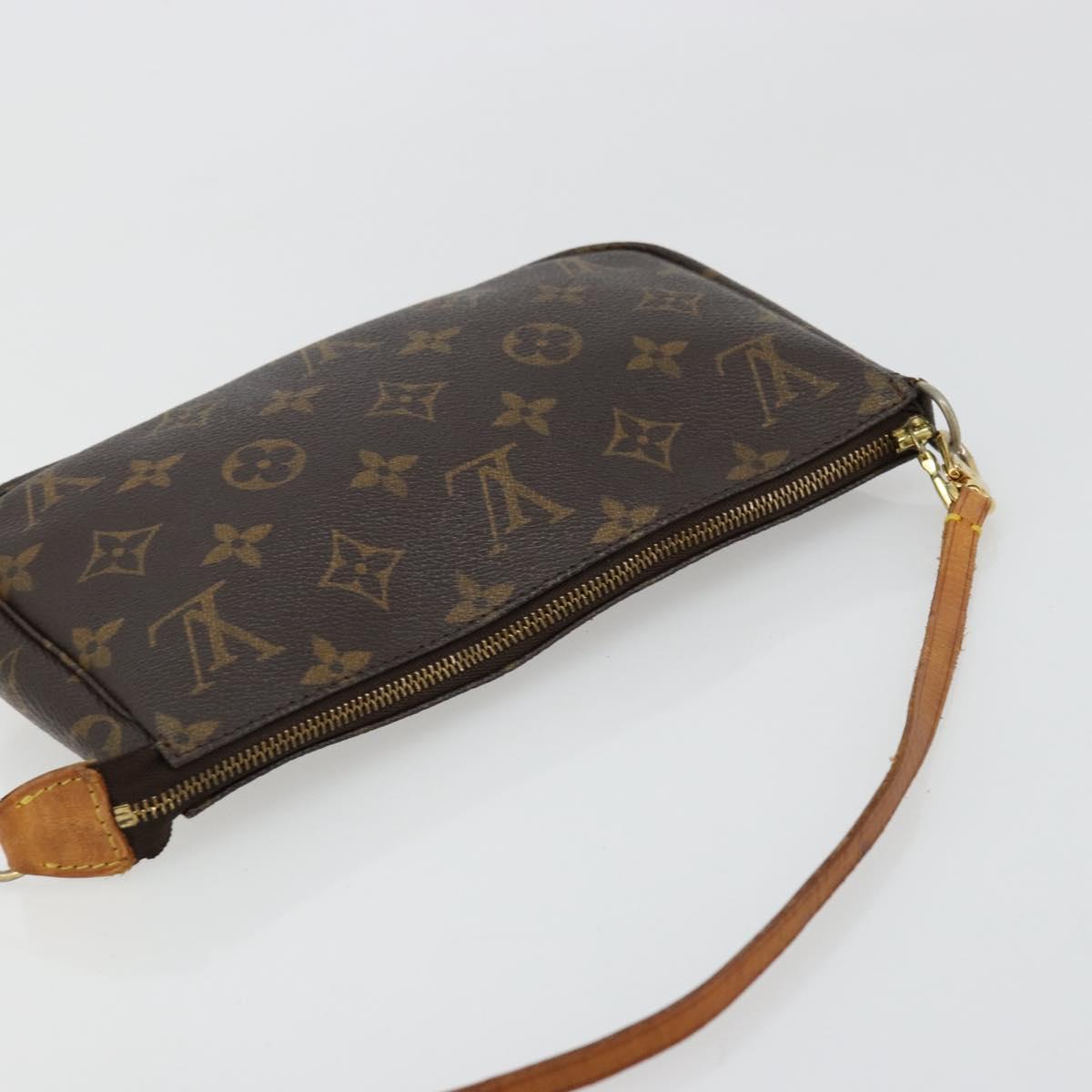 LOUIS VUITTON Monogram Pochette Accessoires Pouch M51980 LV Auth ep13455