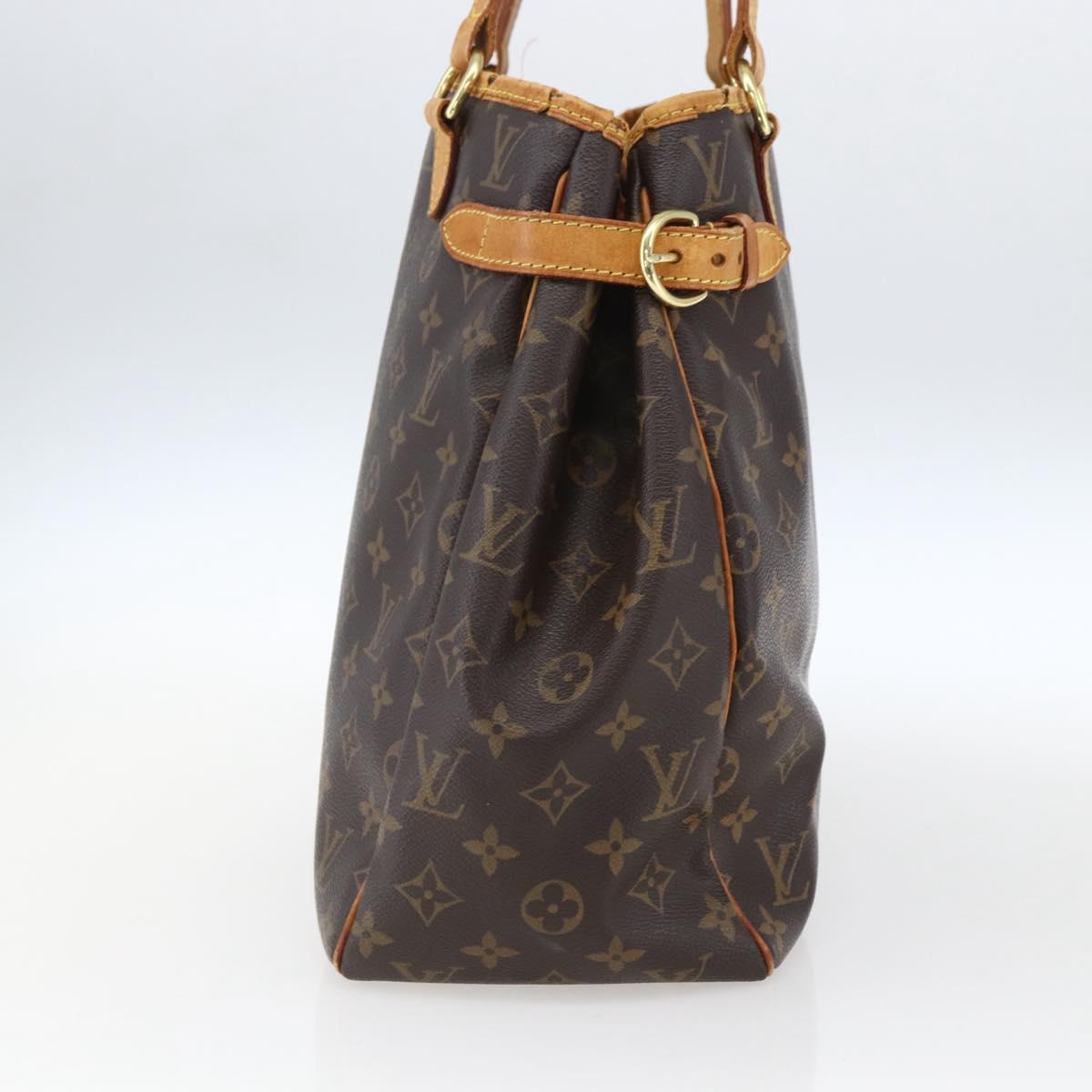 LOUIS VUITTON Monogram Batignolles Vertical Tote Bag M51153 LV Auth ep13457