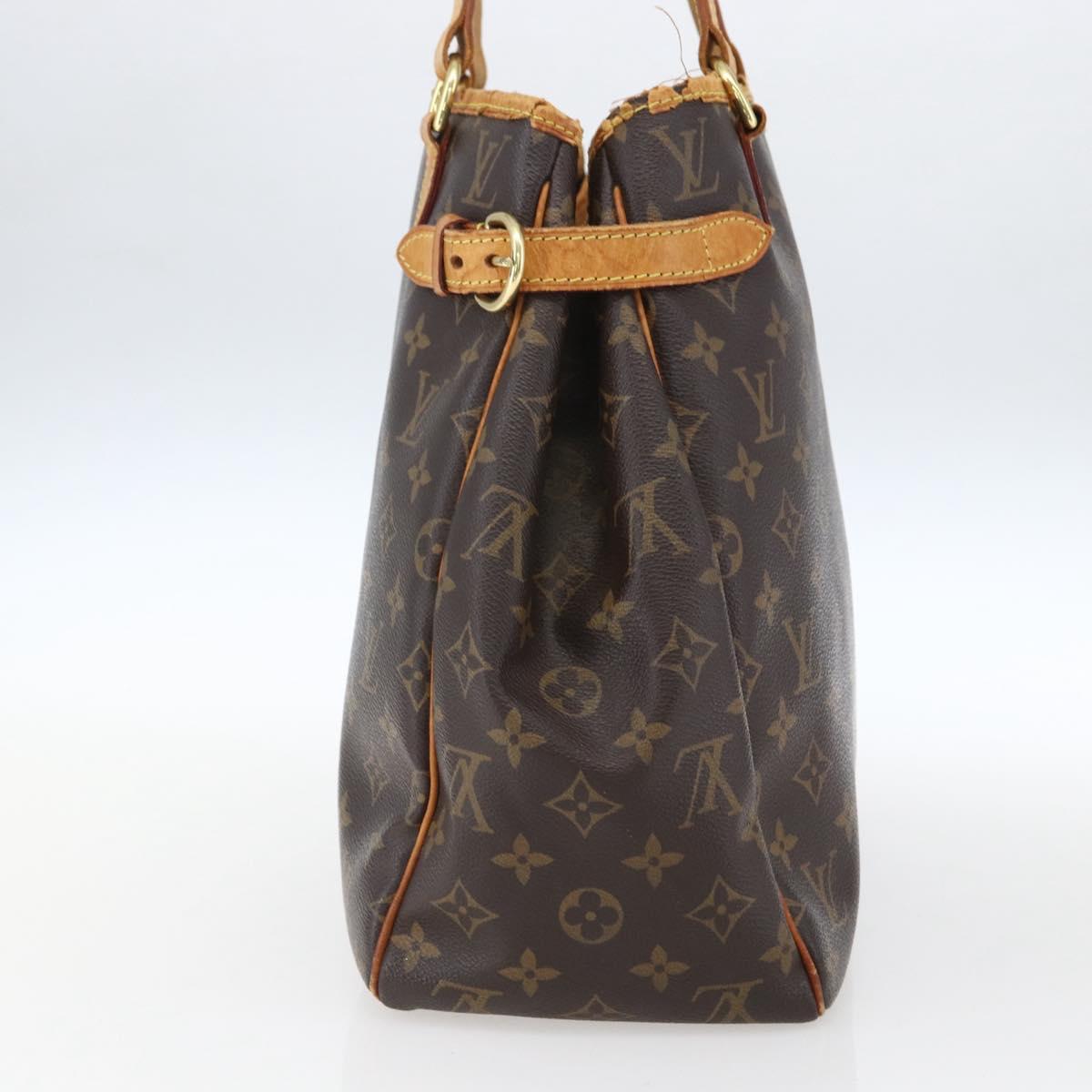 LOUIS VUITTON Monogram Batignolles Vertical Tote Bag M51153 LV Auth ep13457