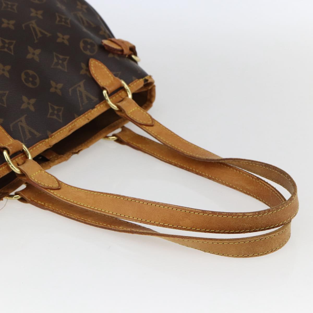 LOUIS VUITTON Monogram Batignolles Vertical Tote Bag M51153 LV Auth ep13457