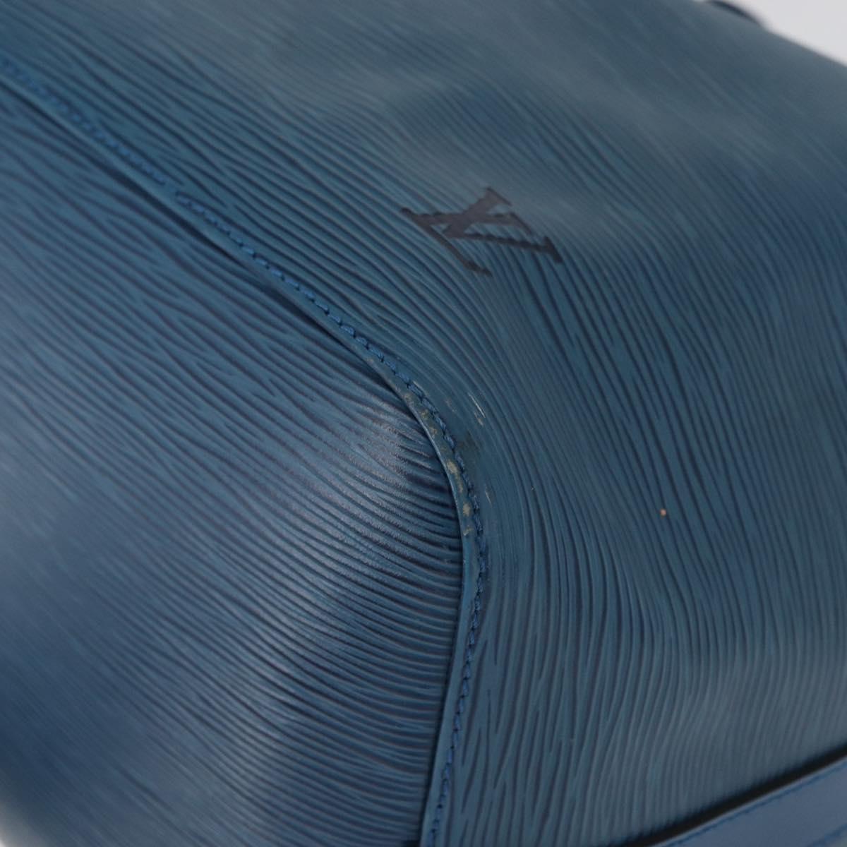 LOUIS VUITTON Epi Petit Noe Shoulder Bag Blue M44105 LV Auth ep13458