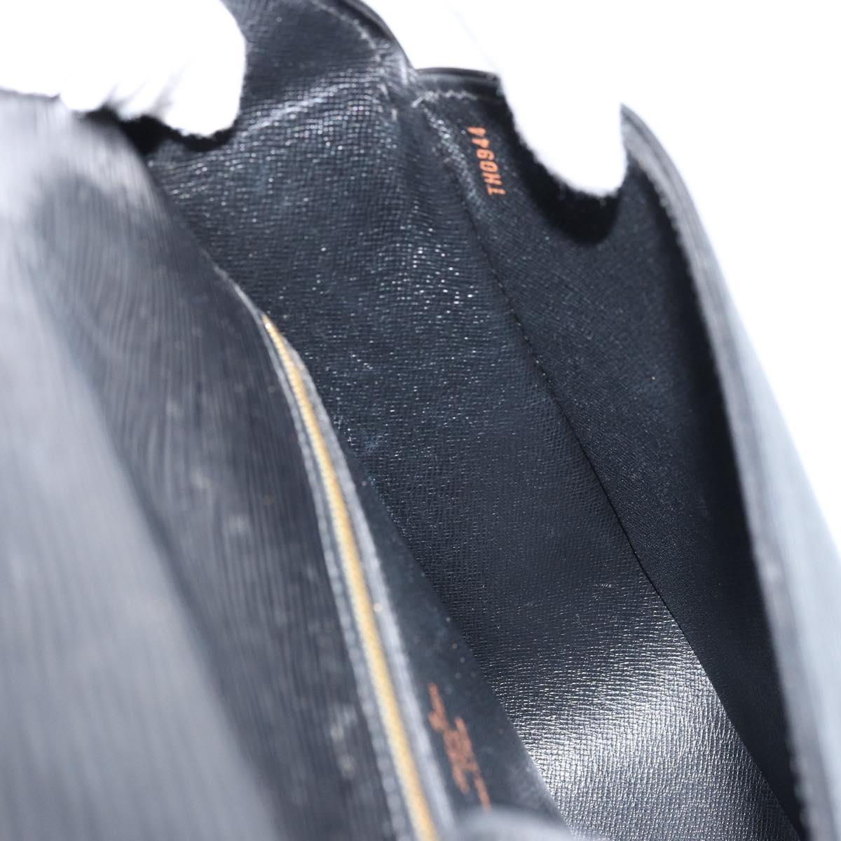 LOUIS VUITTON Epi Saint Cloud GM Shoulder Bag Black Noir M52192 LV Auth ep13485