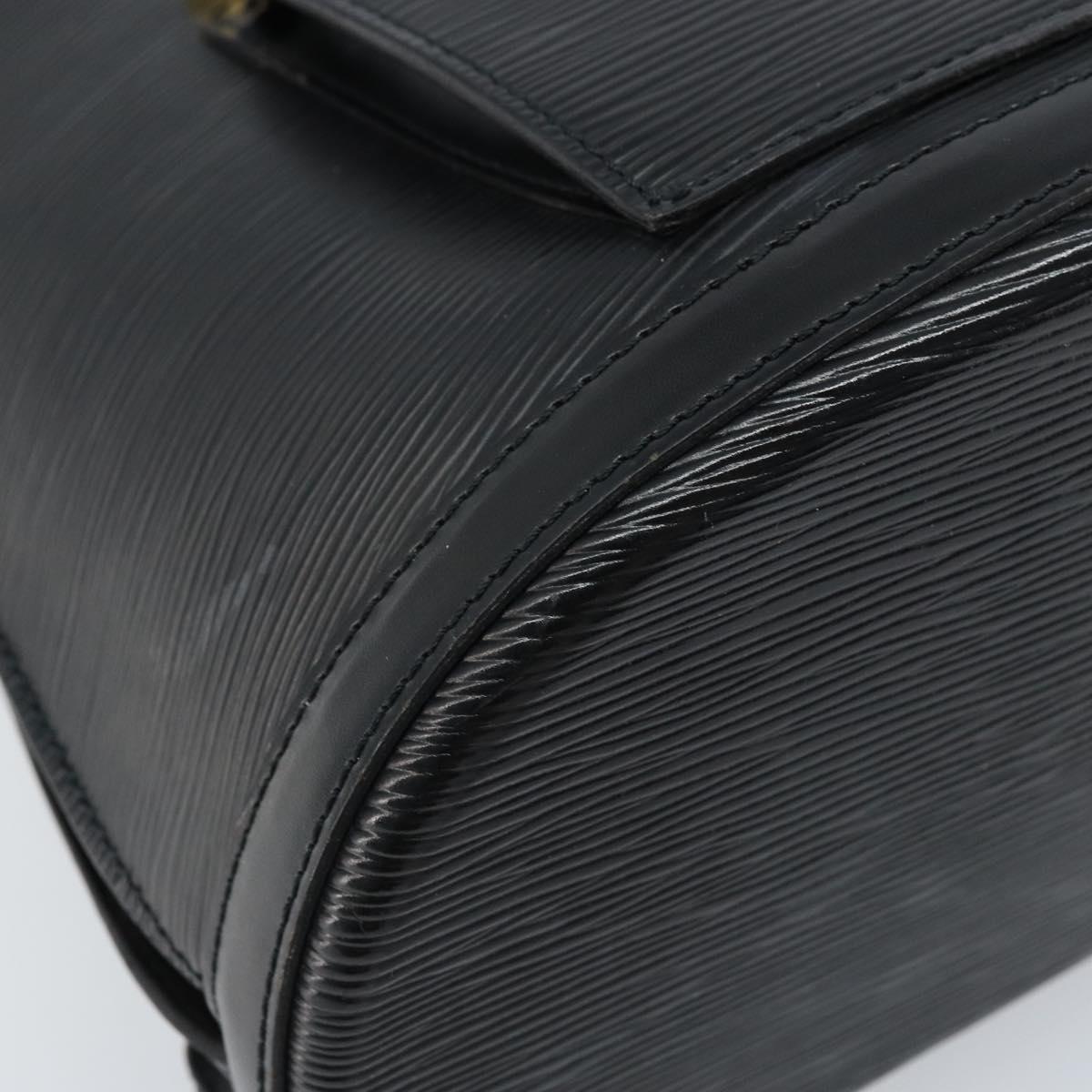 LOUIS VUITTON Epi Gobelins Backpack Black M52292 LV Auth ep13491