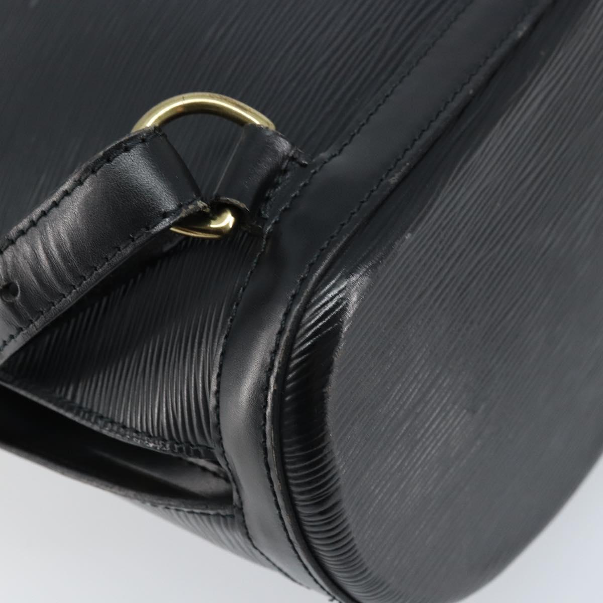 LOUIS VUITTON Epi Gobelins Backpack Black M52292 LV Auth ep13491