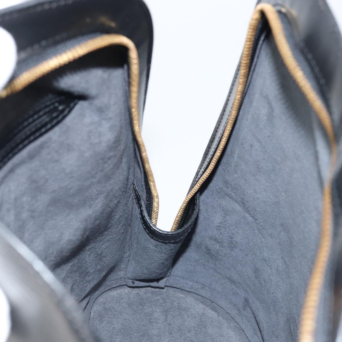 LOUIS VUITTON Epi Gobelins Backpack Black M52292 LV Auth ep13491
