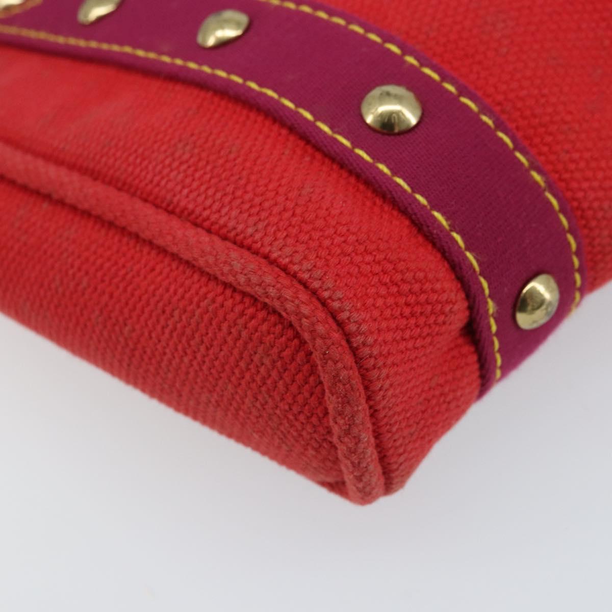 LOUIS VUITTON Antigua Cabas PM Hand Bag Rouge M40037 LV Auth ep13500