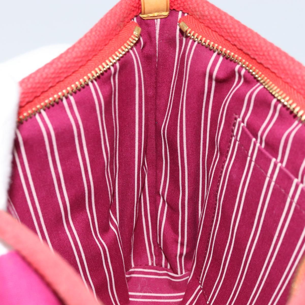 LOUIS VUITTON Antigua Cabas PM Hand Bag Rouge M40037 LV Auth ep13500