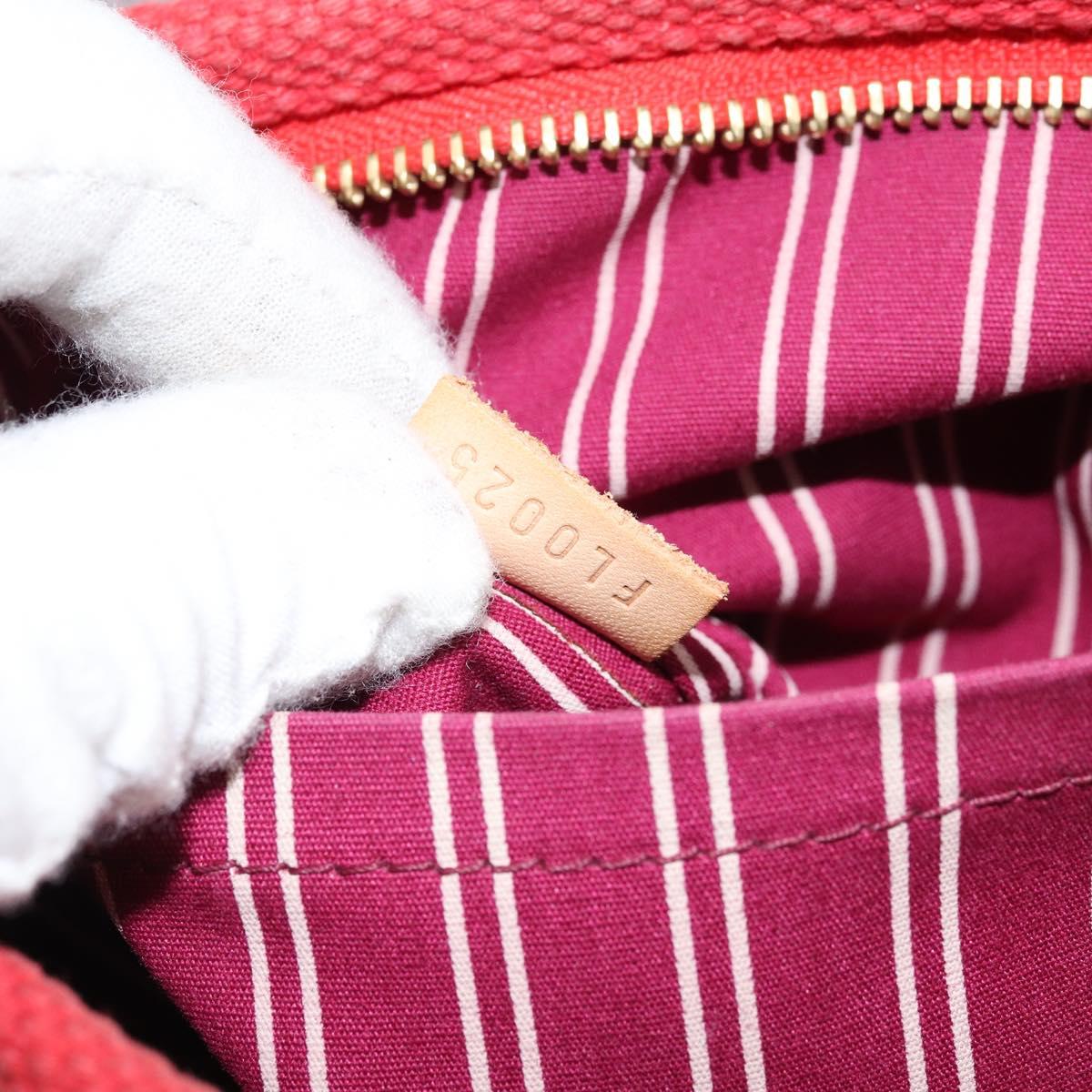 LOUIS VUITTON Antigua Cabas PM Hand Bag Rouge M40037 LV Auth ep13500