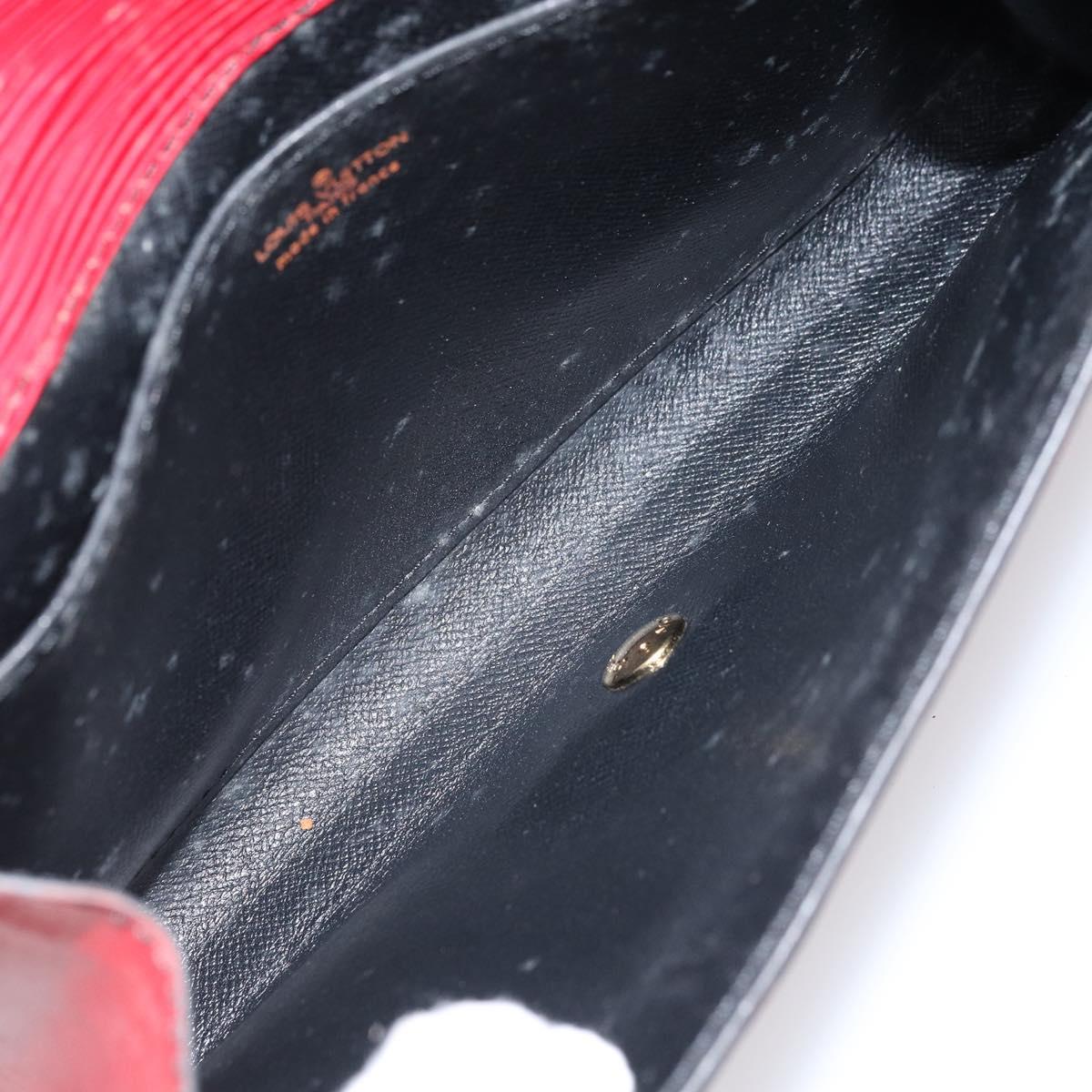 LOUIS VUITTON Epi Art Deco Clutch Bag Red M52637 LV Auth ep13508