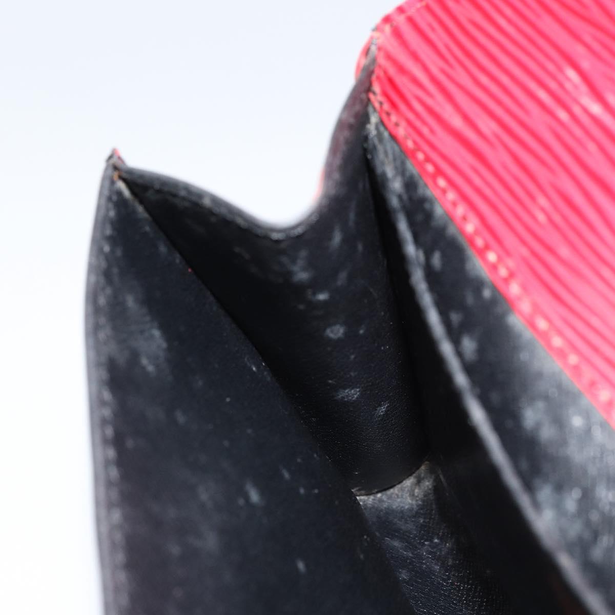 LOUIS VUITTON Epi Art Deco Clutch Bag Red M52637 LV Auth ep13508