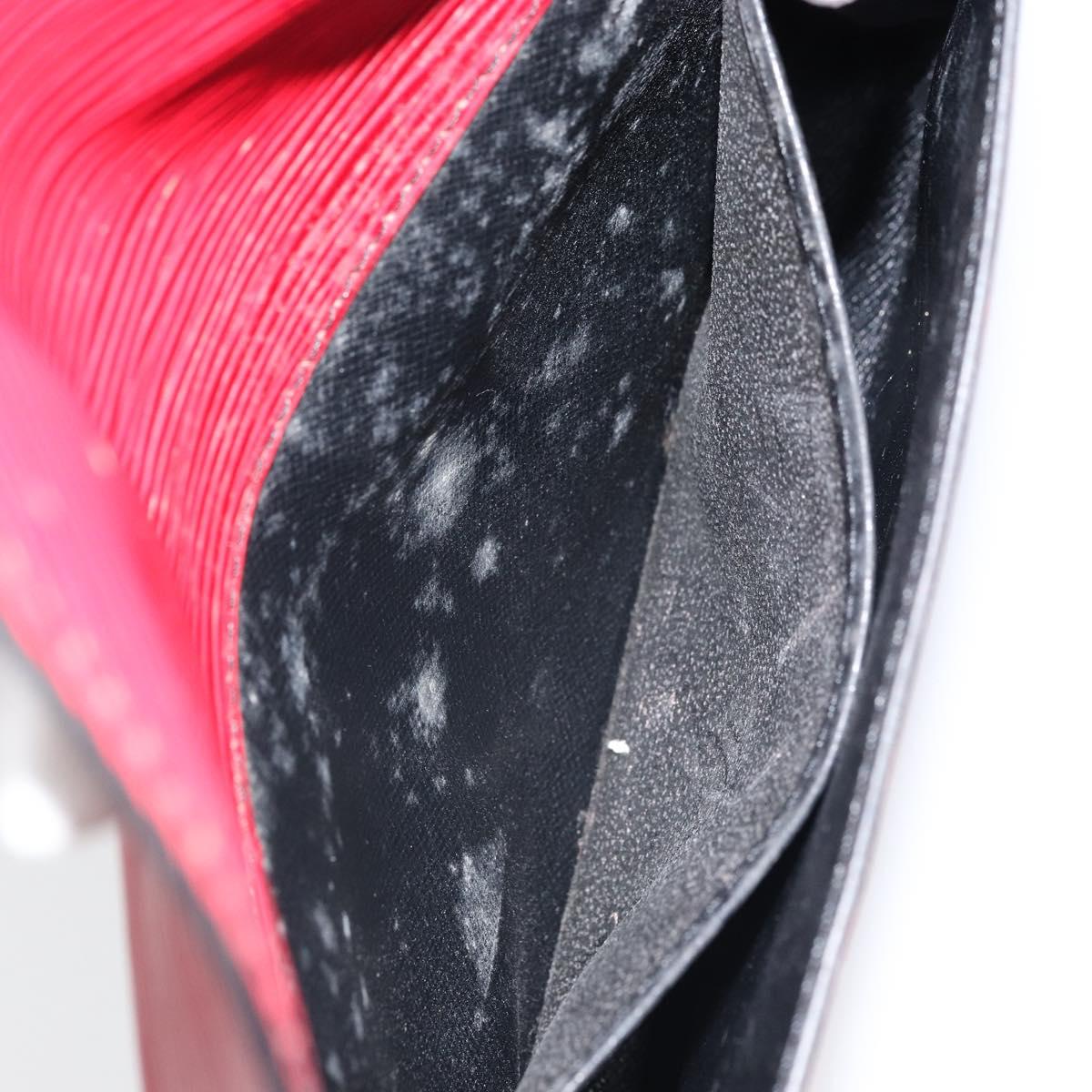 LOUIS VUITTON Epi Art Deco Clutch Bag Red M52637 LV Auth ep13508