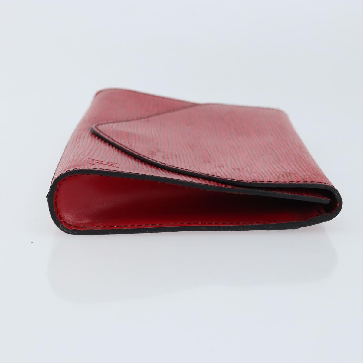 LOUIS VUITTON Epi Art Deco Clutch Bag Red M52637 LV Auth ep13508
