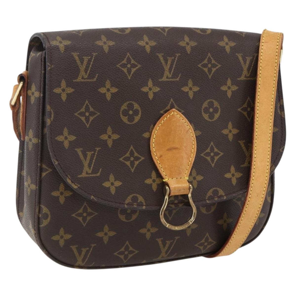 LOUIS VUITTON Monogram Saint Cloud GM Shoulder Bag M51242 LV Auth ep13513