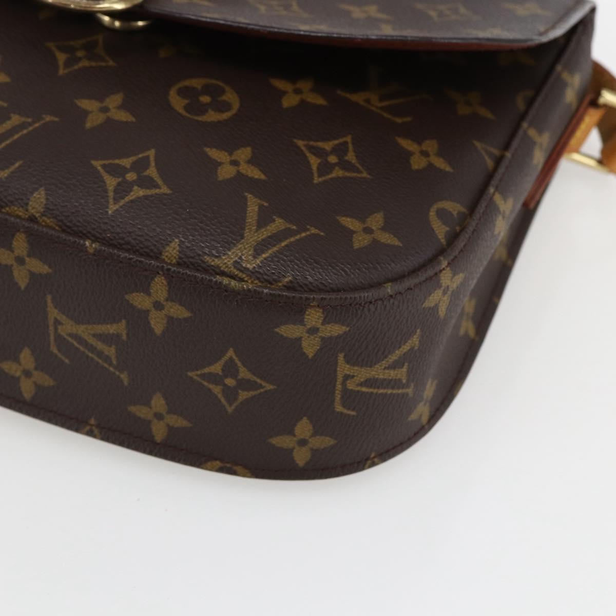 LOUIS VUITTON Monogram Saint Cloud GM Shoulder Bag M51242 LV Auth ep13513