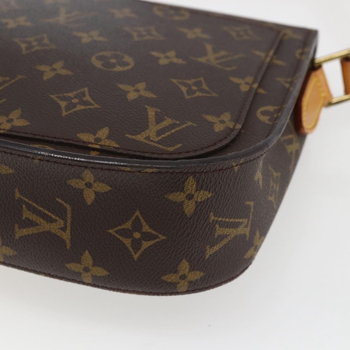 LOUIS VUITTON Monogram Saint Cloud GM Shoulder Bag M51242 LV Auth ep13513
