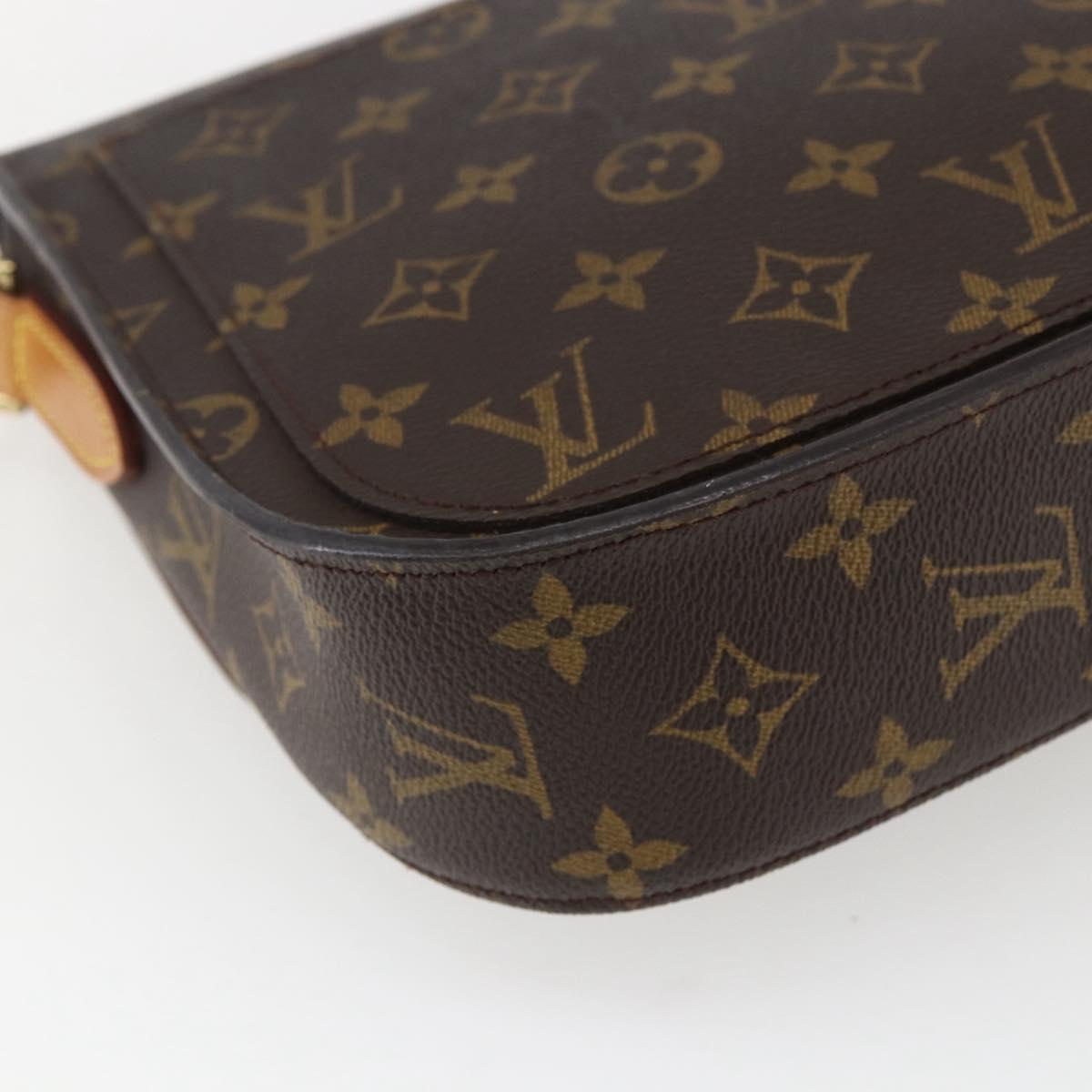LOUIS VUITTON Monogram Saint Cloud GM Shoulder Bag M51242 LV Auth ep13513