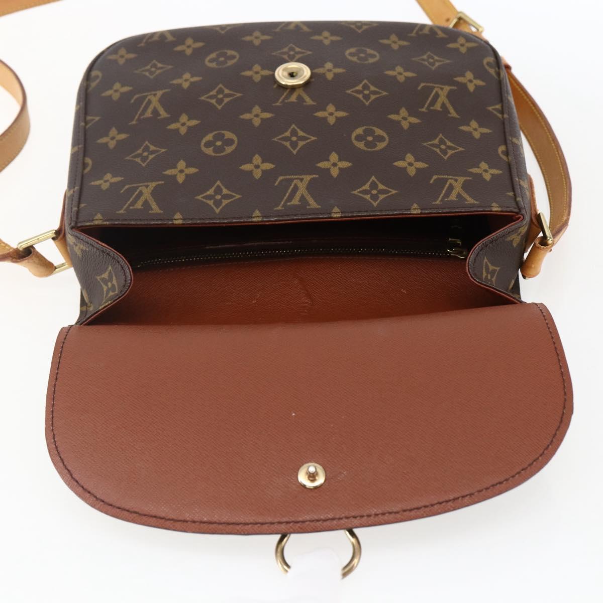 LOUIS VUITTON Monogram Saint Cloud GM Shoulder Bag M51242 LV Auth ep13513