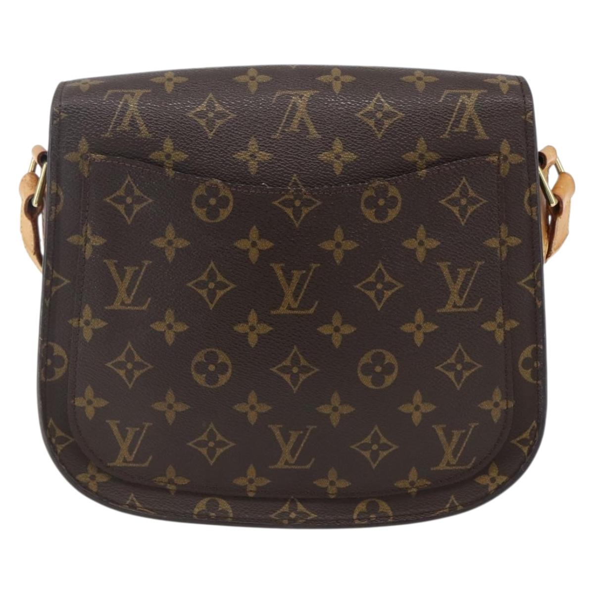 LOUIS VUITTON Monogram Saint Cloud GM Shoulder Bag M51242 LV Auth ep13513