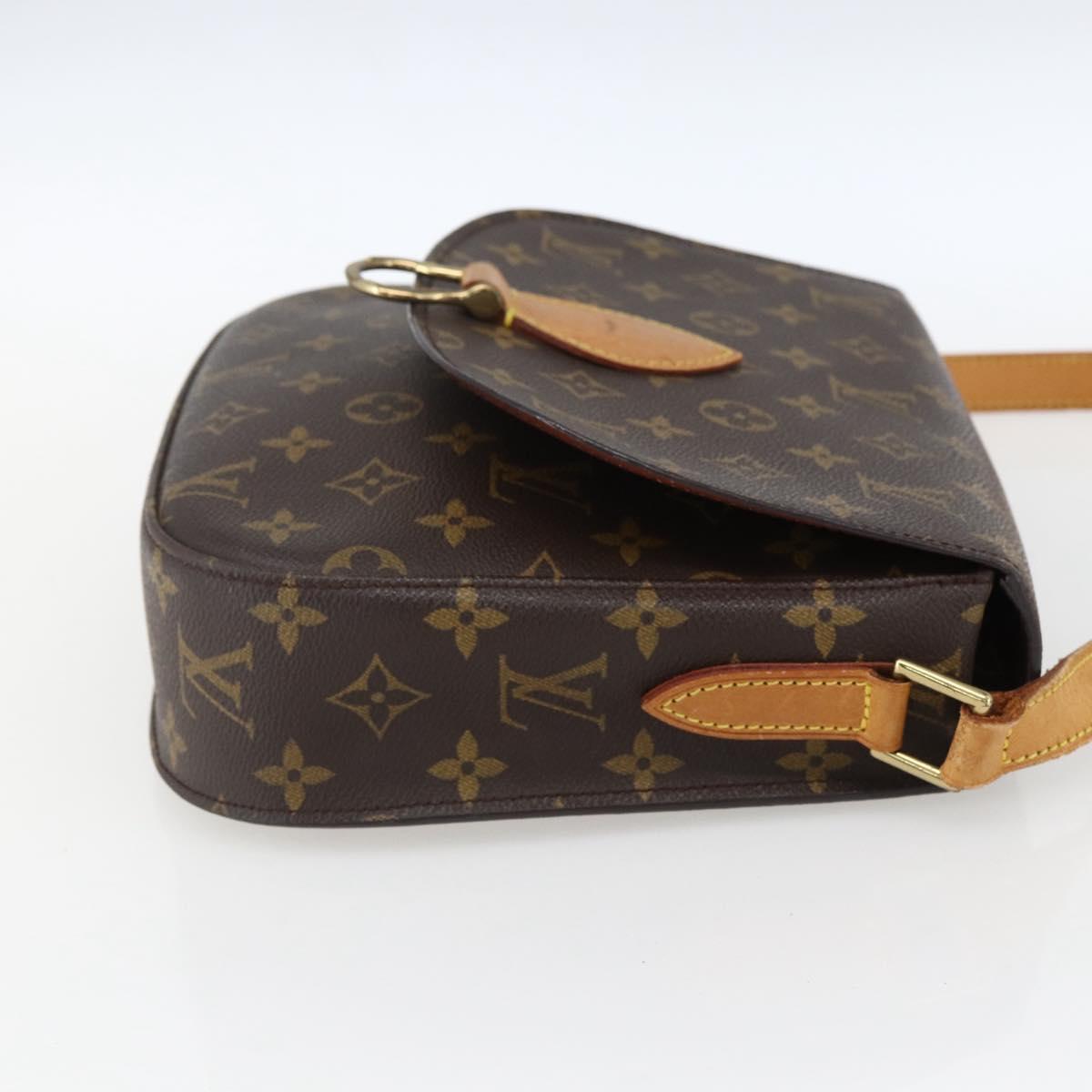 LOUIS VUITTON Monogram Saint Cloud GM Shoulder Bag M51242 LV Auth ep13513