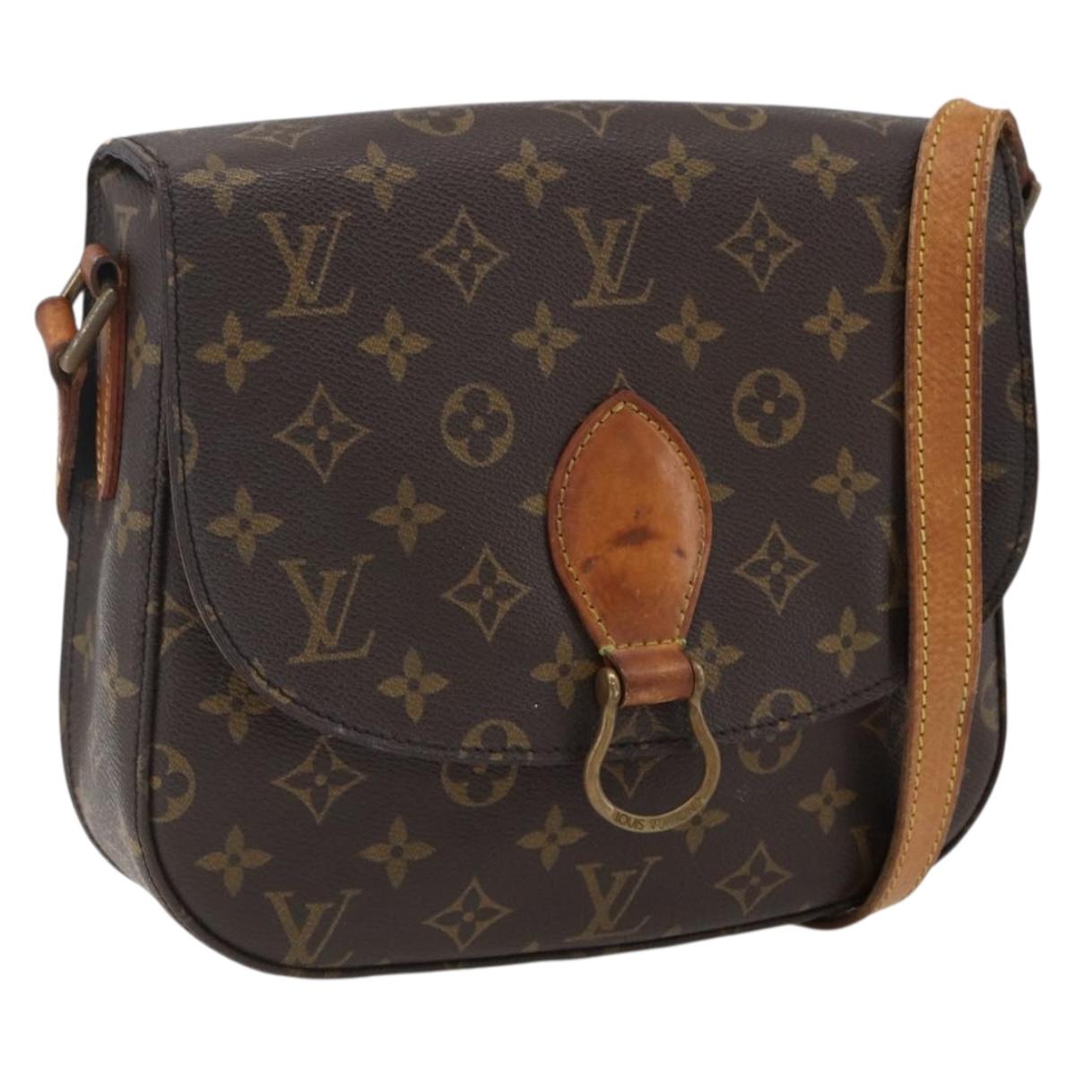 LOUIS VUITTON Monogram Saint Cloud GM Shoulder Bag M51242 LV Auth ep13519