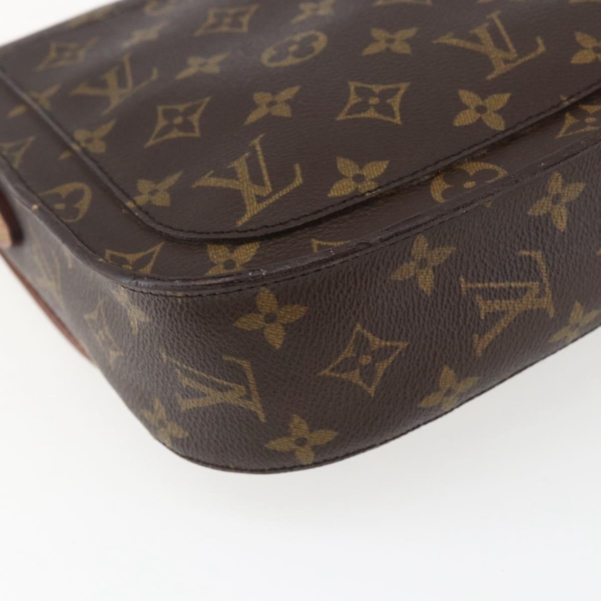 LOUIS VUITTON Monogram Saint Cloud GM Shoulder Bag M51242 LV Auth ep13519
