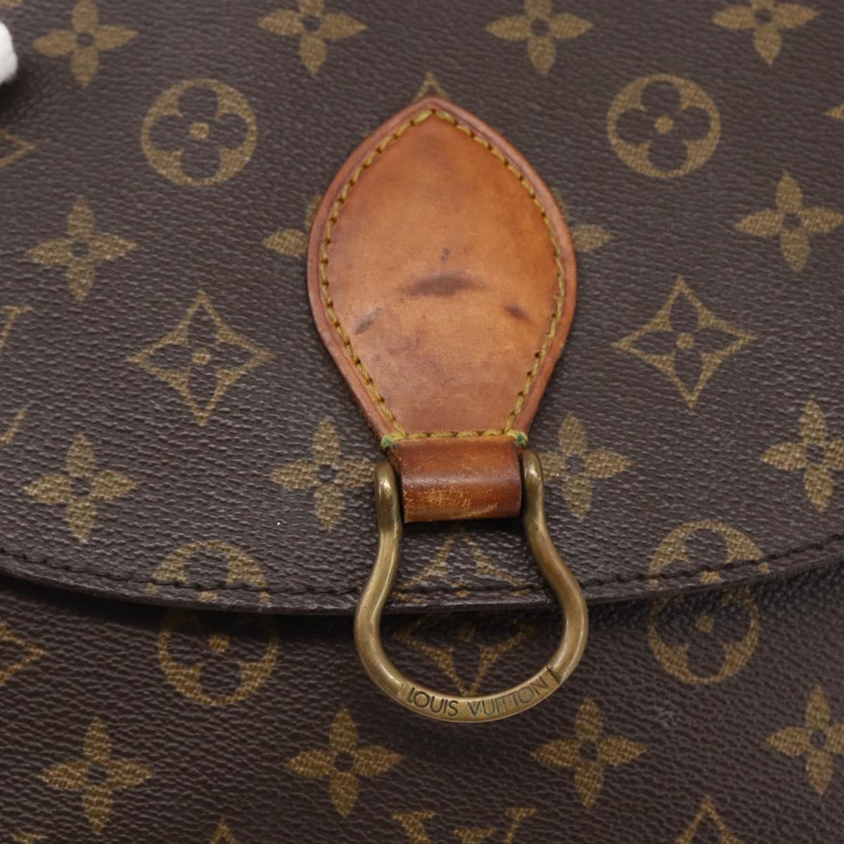 LOUIS VUITTON Monogram Saint Cloud GM Shoulder Bag M51242 LV Auth ep13519