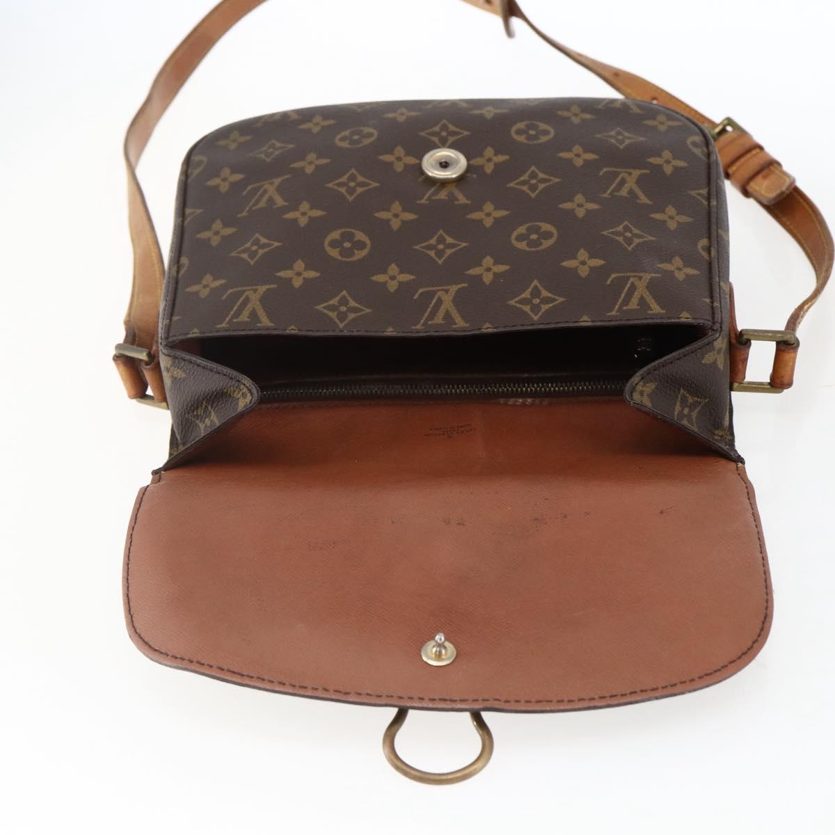 LOUIS VUITTON Monogram Saint Cloud GM Shoulder Bag M51242 LV Auth ep13519