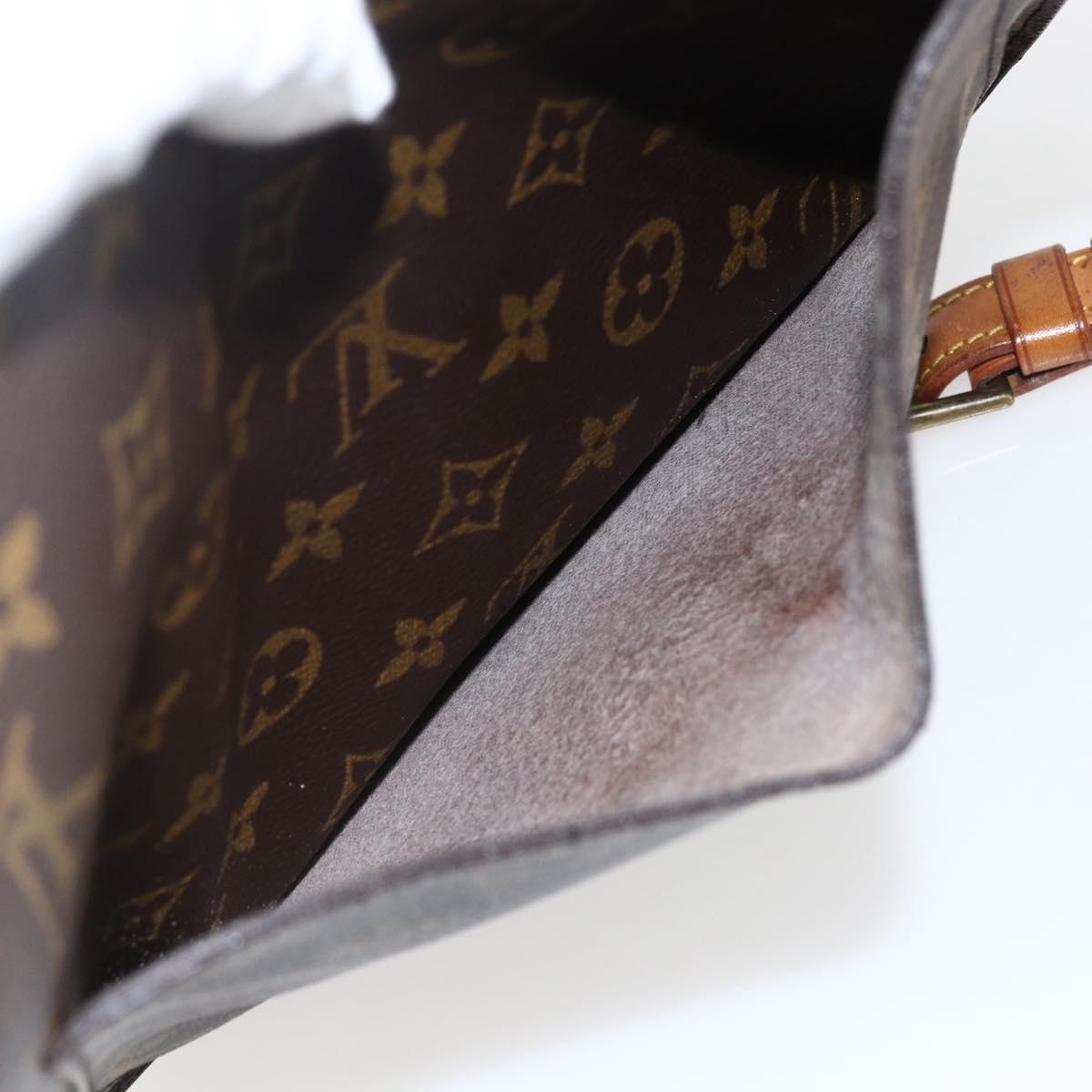 LOUIS VUITTON Monogram Saint Cloud GM Shoulder Bag M51242 LV Auth ep13519