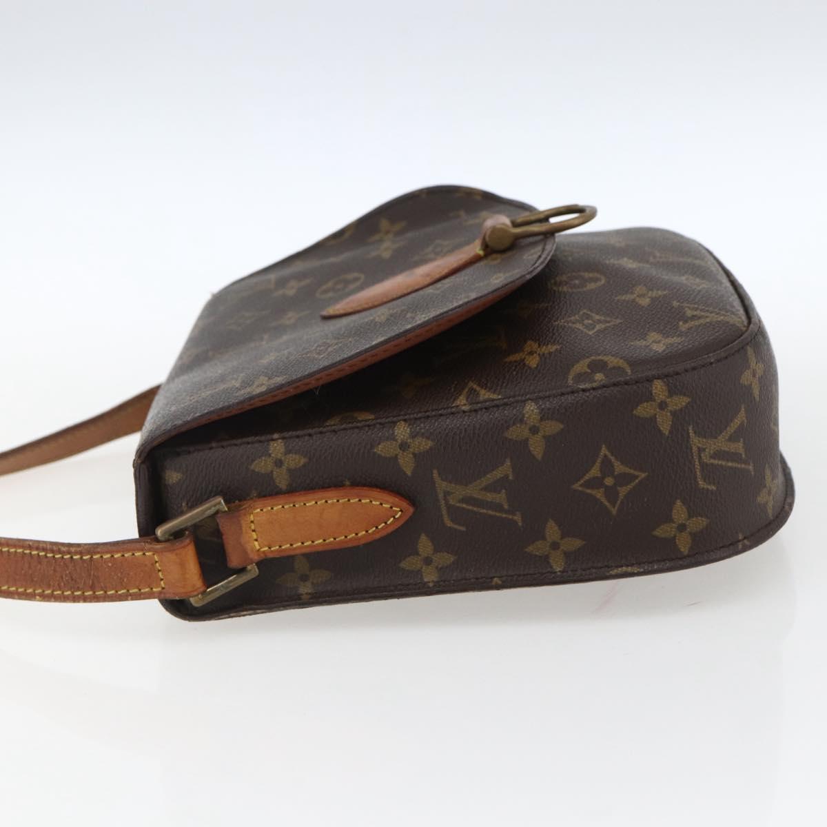 LOUIS VUITTON Monogram Saint Cloud GM Shoulder Bag M51242 LV Auth ep13519