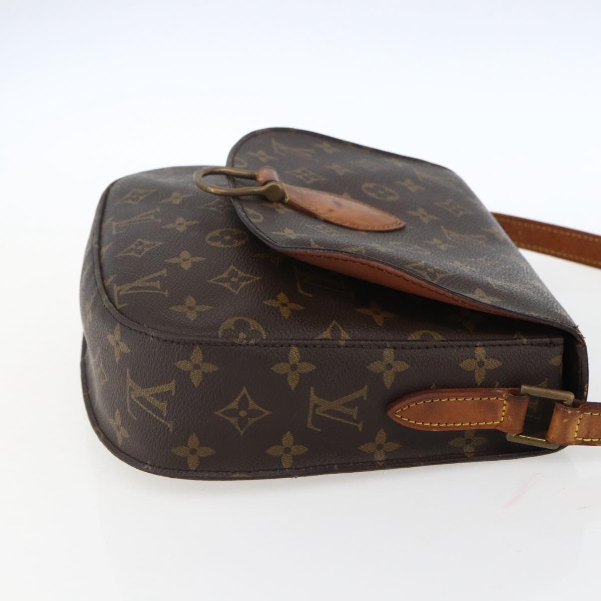 LOUIS VUITTON Monogram Saint Cloud GM Shoulder Bag M51242 LV Auth ep13519