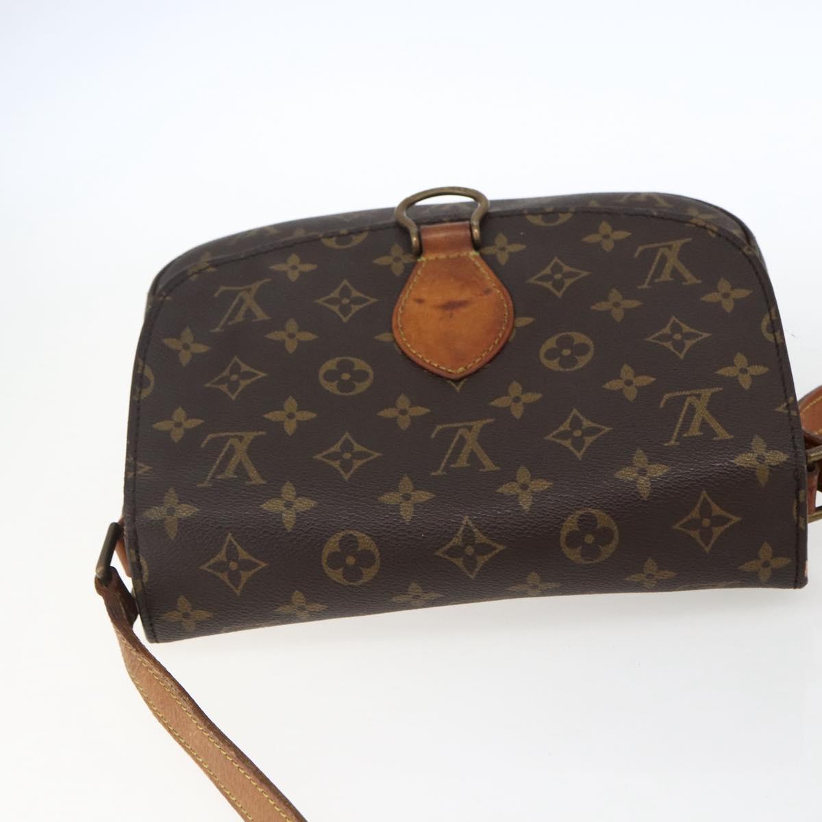 LOUIS VUITTON Monogram Saint Cloud GM Shoulder Bag M51242 LV Auth ep13519