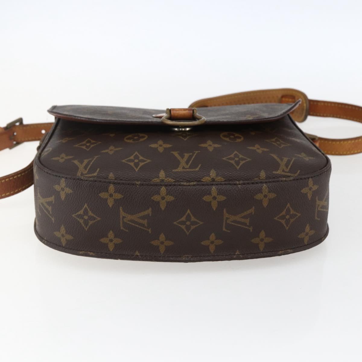 LOUIS VUITTON Monogram Saint Cloud GM Shoulder Bag M51242 LV Auth ep13519