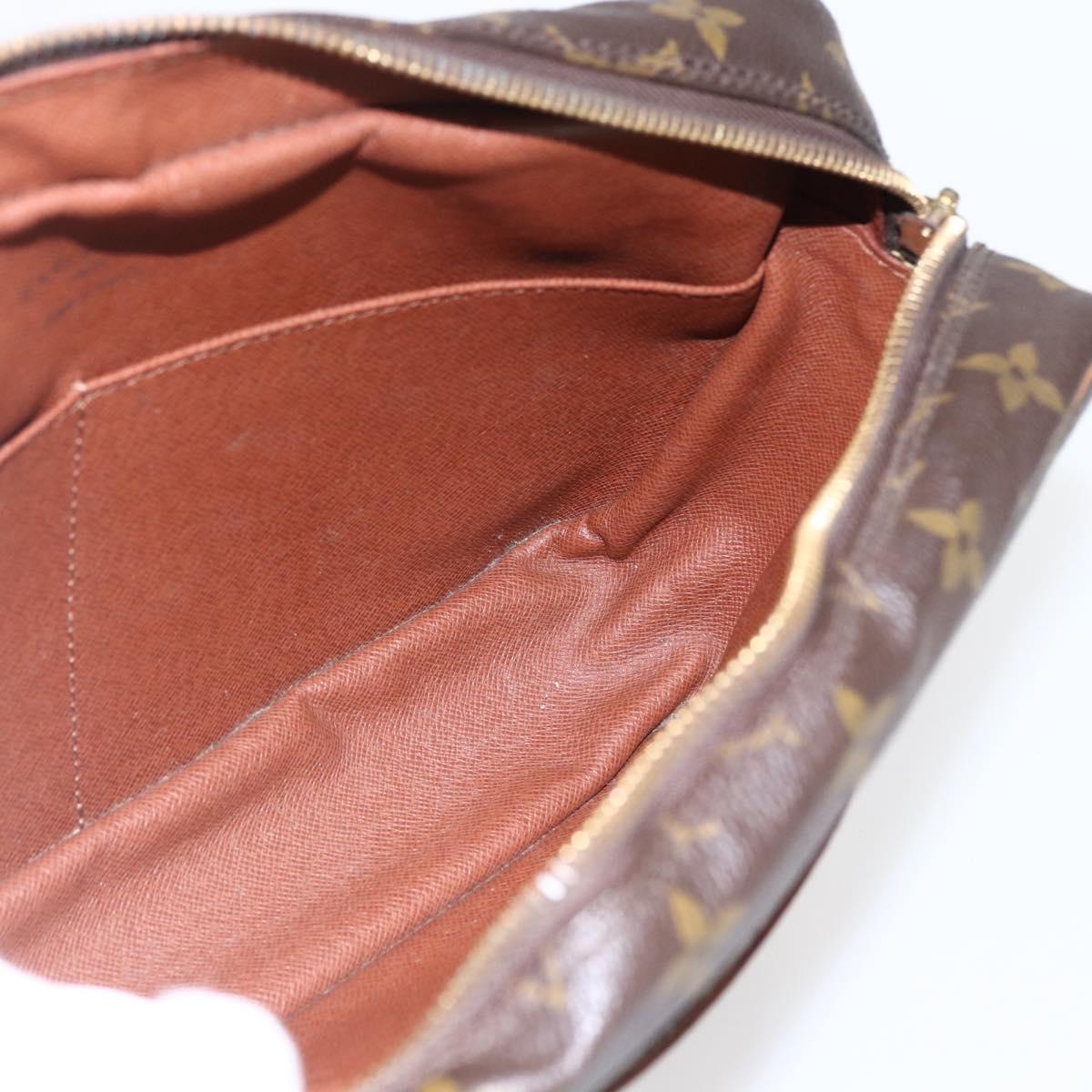 LOUIS VUITTON Monogram Compiegne 28 Clutch Bag M51845 LV Auth ep13521