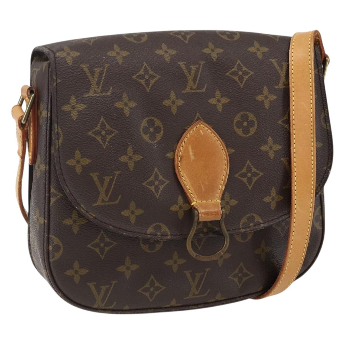 LOUIS VUITTON Monogram Saint Cloud GM Shoulder Bag M51242 LV Auth ep13524
