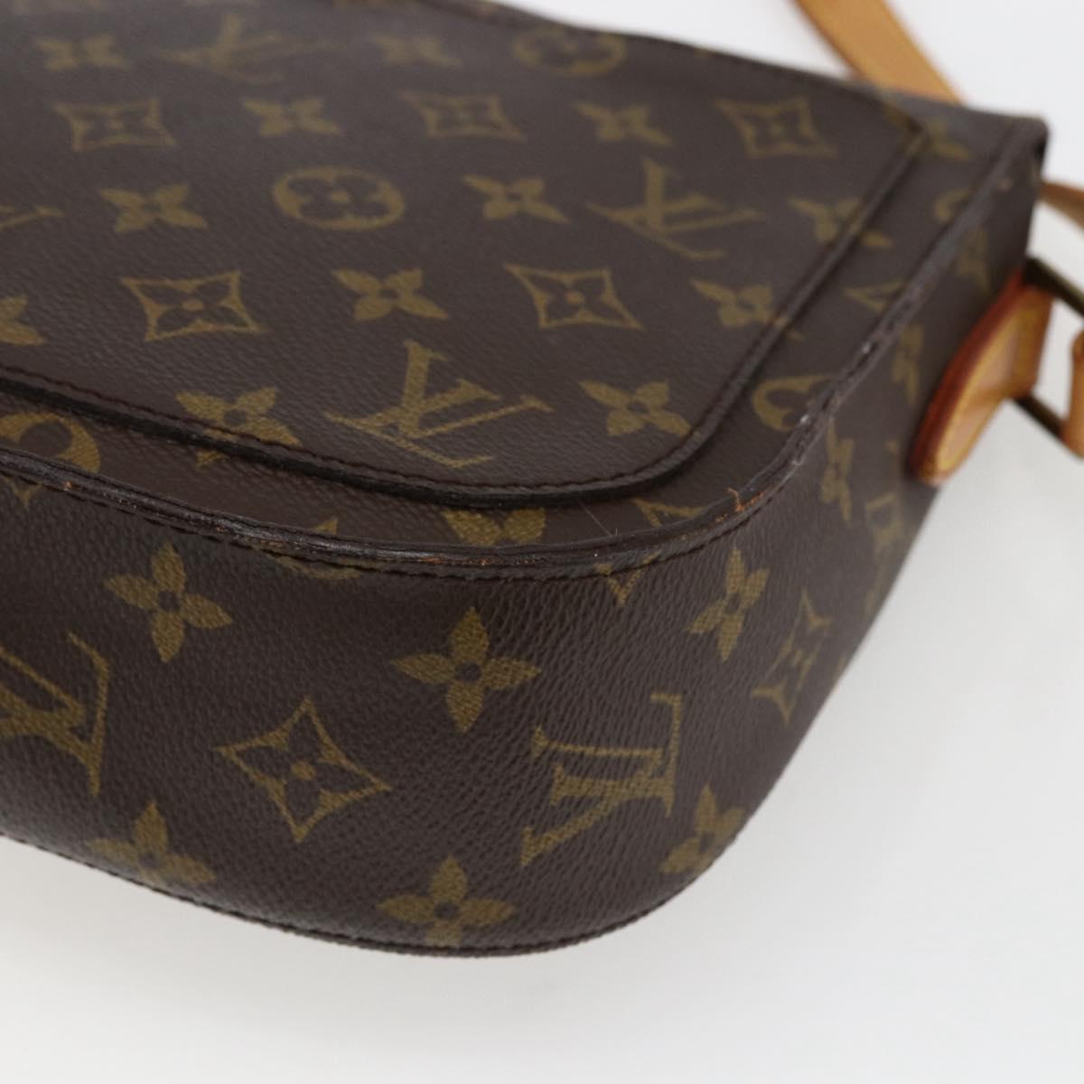 LOUIS VUITTON Monogram Saint Cloud GM Shoulder Bag M51242 LV Auth ep13524