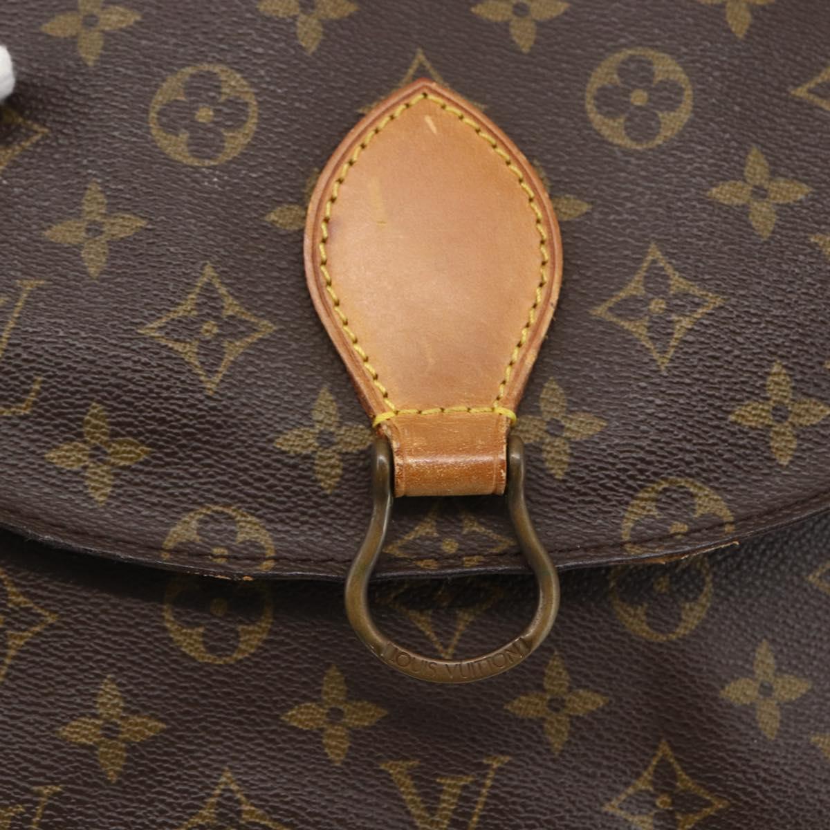 LOUIS VUITTON Monogram Saint Cloud GM Shoulder Bag M51242 LV Auth ep13524