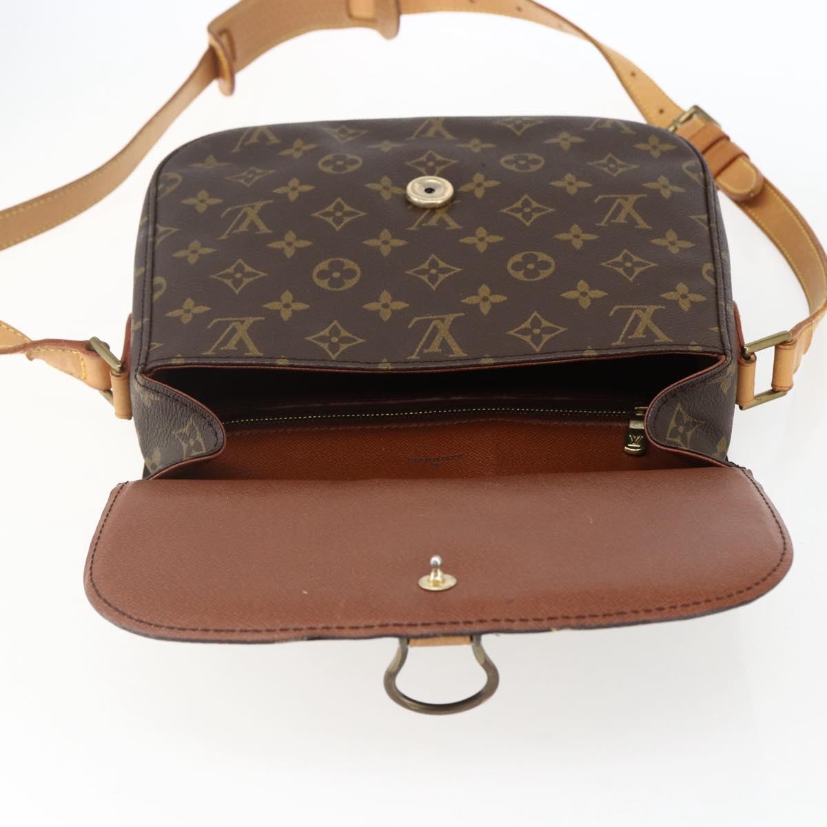 LOUIS VUITTON Monogram Saint Cloud GM Shoulder Bag M51242 LV Auth ep13524
