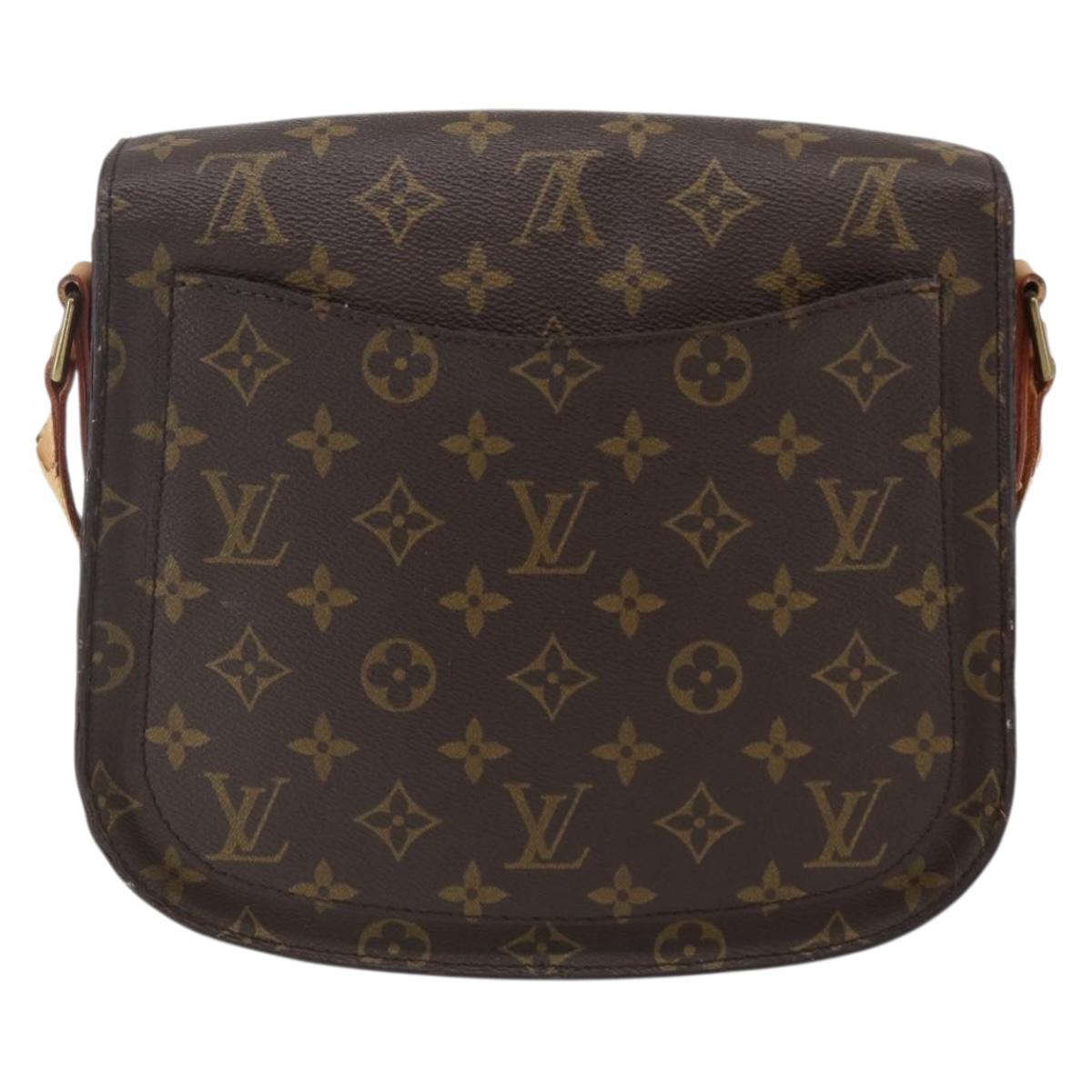 LOUIS VUITTON Monogram Saint Cloud GM Shoulder Bag M51242 LV Auth ep13524
