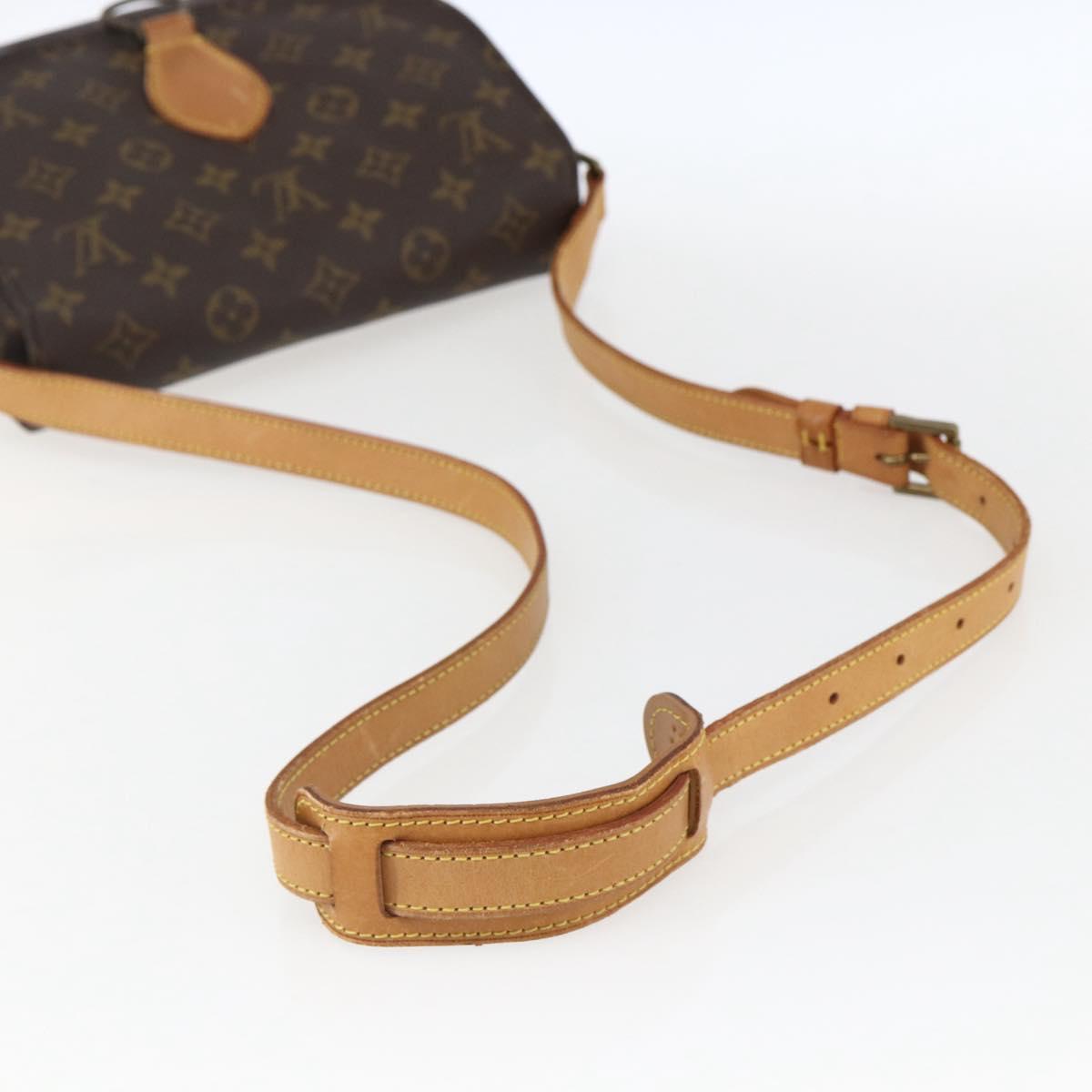 LOUIS VUITTON Monogram Saint Cloud GM Shoulder Bag M51242 LV Auth ep13524
