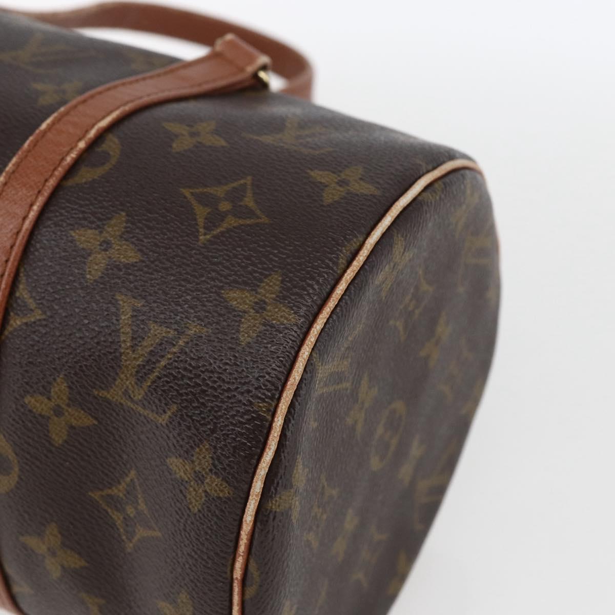 LOUIS VUITTON Monogram Papillon 30 Hand Bag M51385 LV Auth ep13525