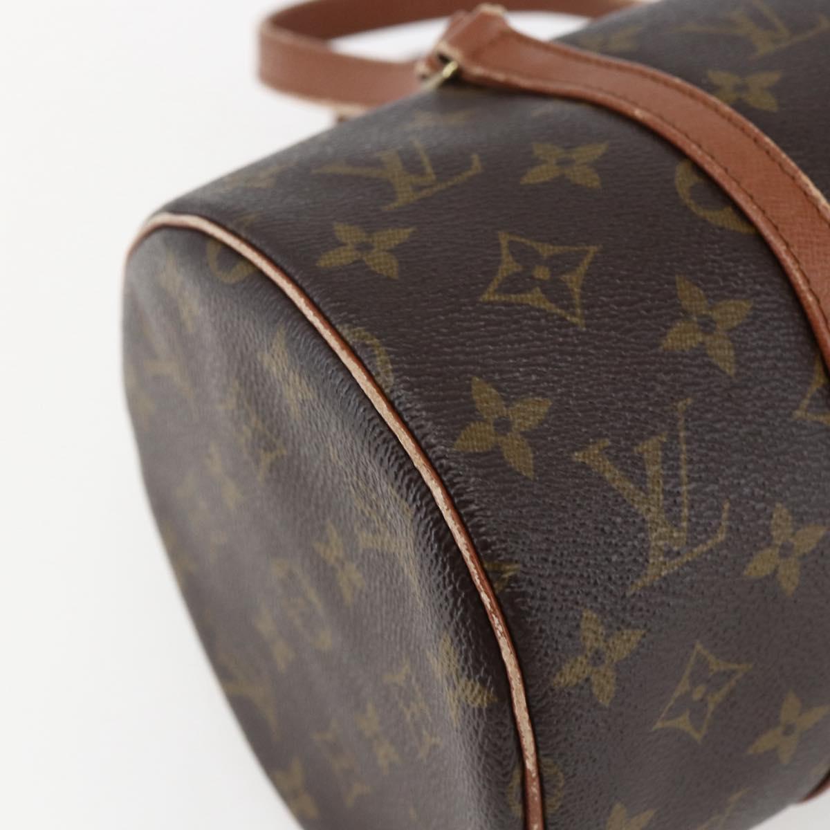 LOUIS VUITTON Monogram Papillon 30 Hand Bag M51385 LV Auth ep13525