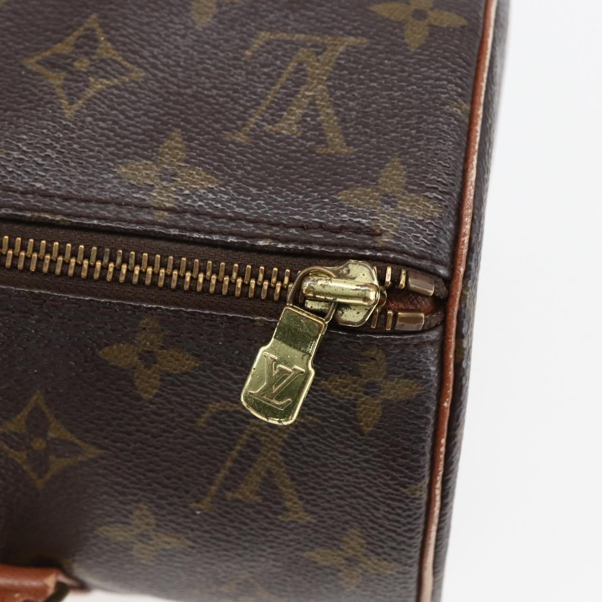 LOUIS VUITTON Monogram Papillon 30 Hand Bag M51385 LV Auth ep13525