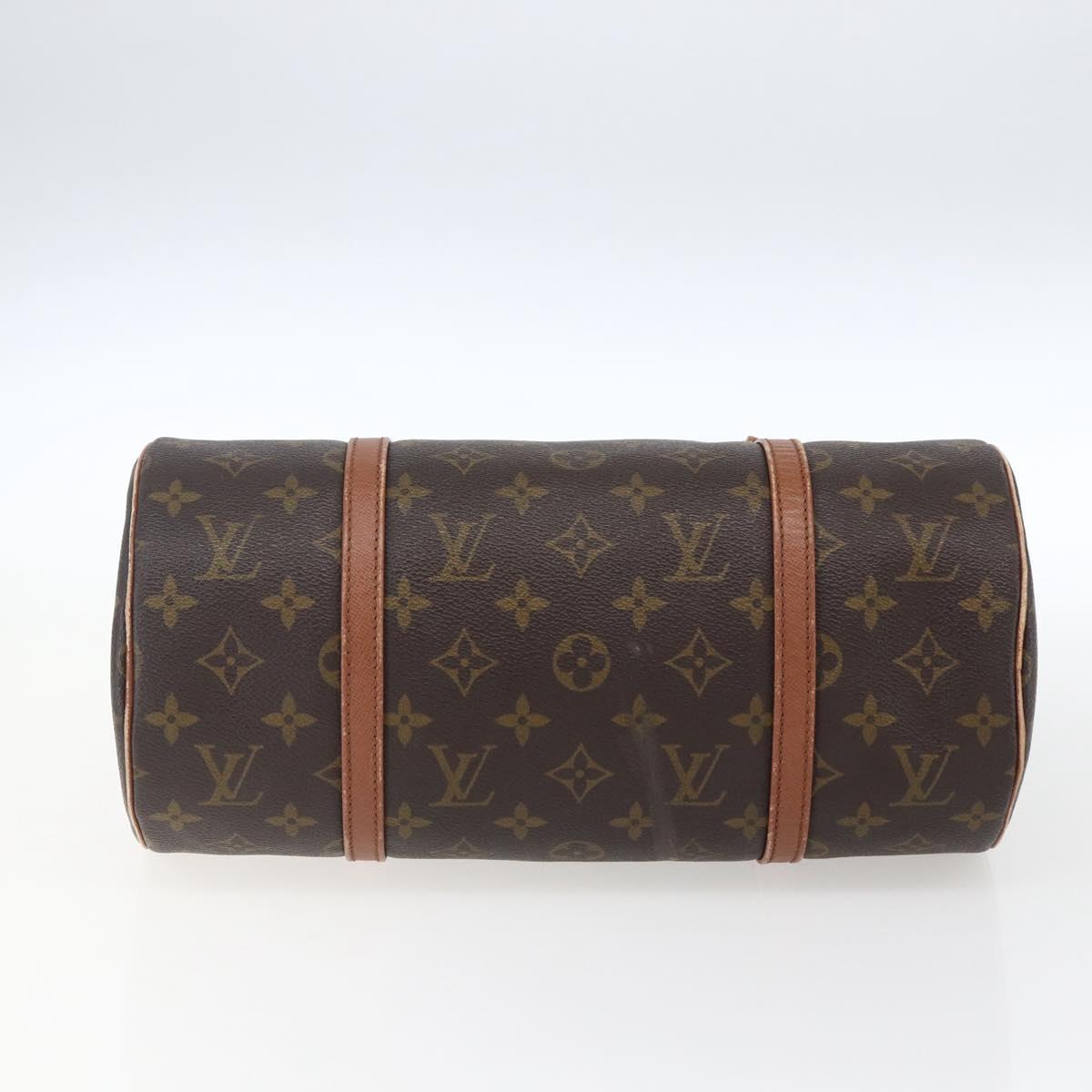 LOUIS VUITTON Monogram Papillon 30 Hand Bag M51385 LV Auth ep13525